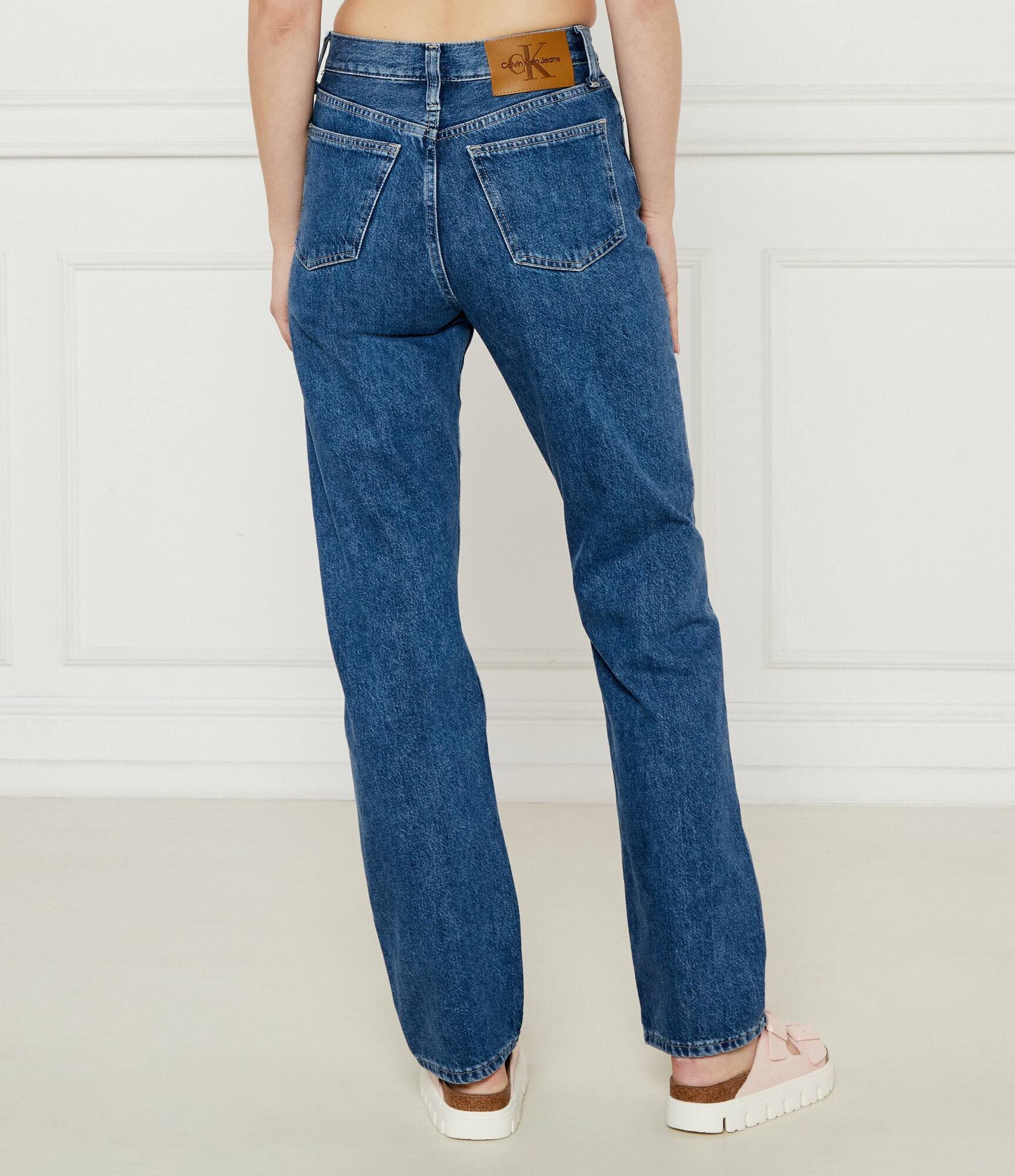Calvin Klein Jeans Blugi | Straight fit | high rise