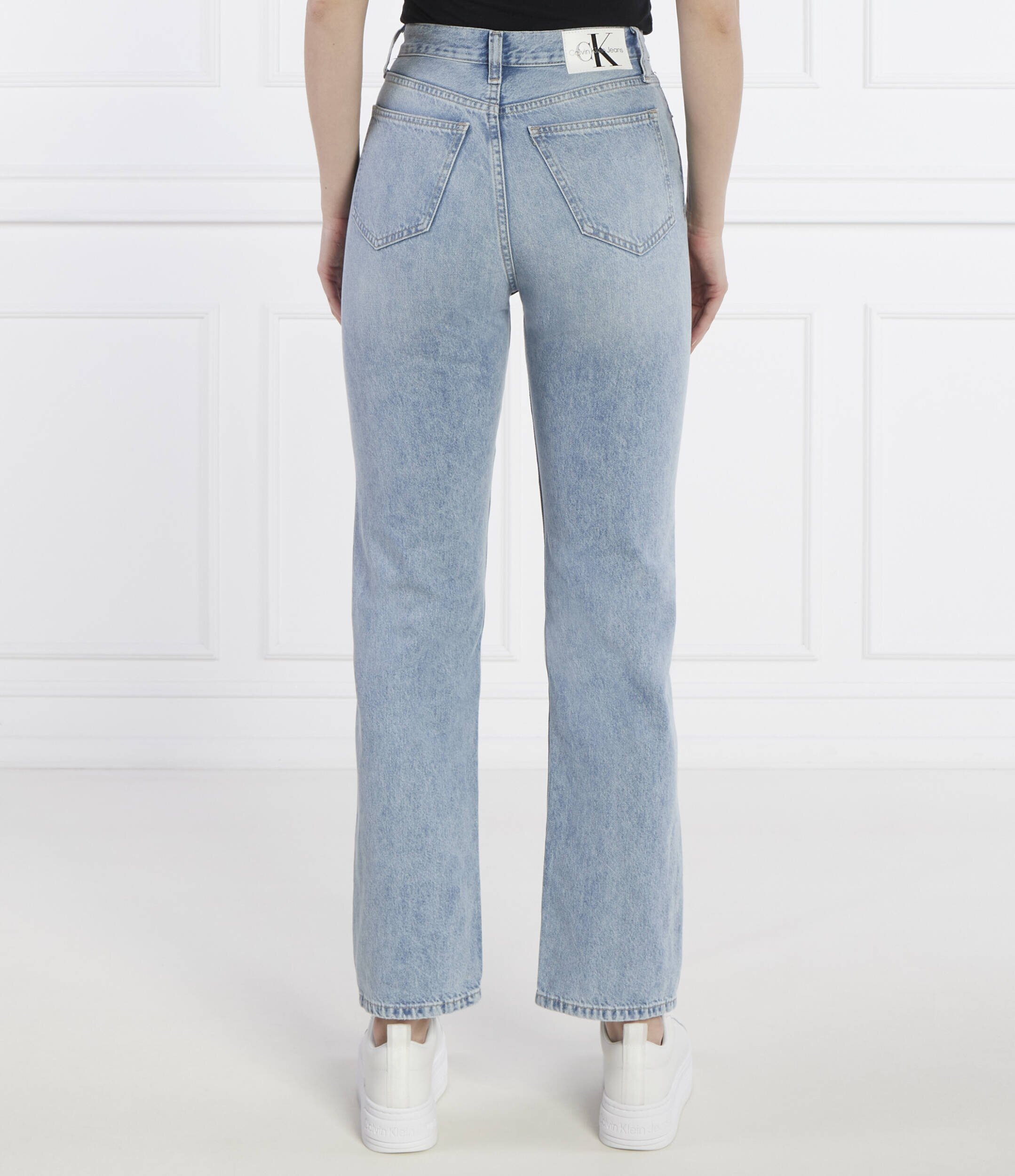 Calvin Klein Jeans Blugi | Straight fit | high rise