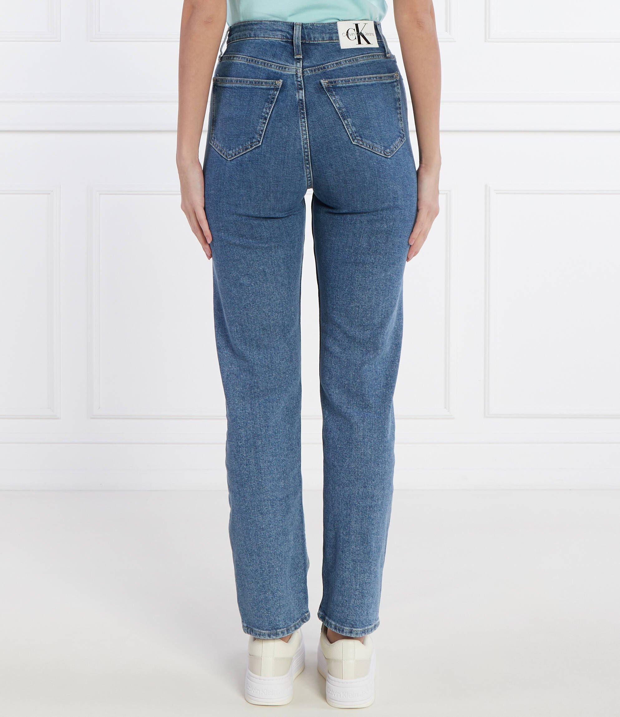 Calvin Klein Jeans Blugi | Straight fit | high rise