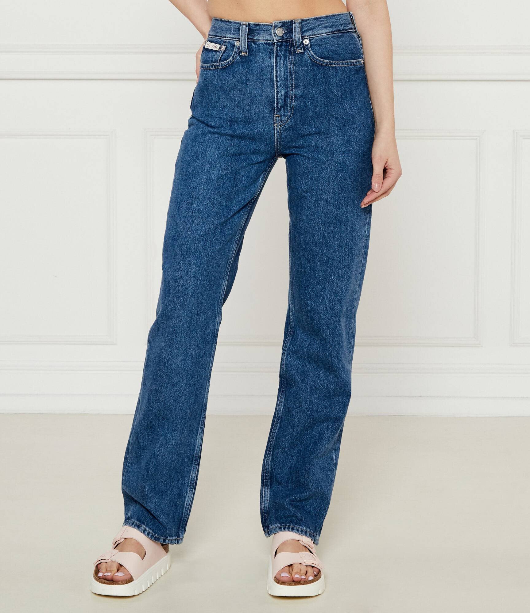 Calvin Klein Jeans Blugi | Straight fit | high rise