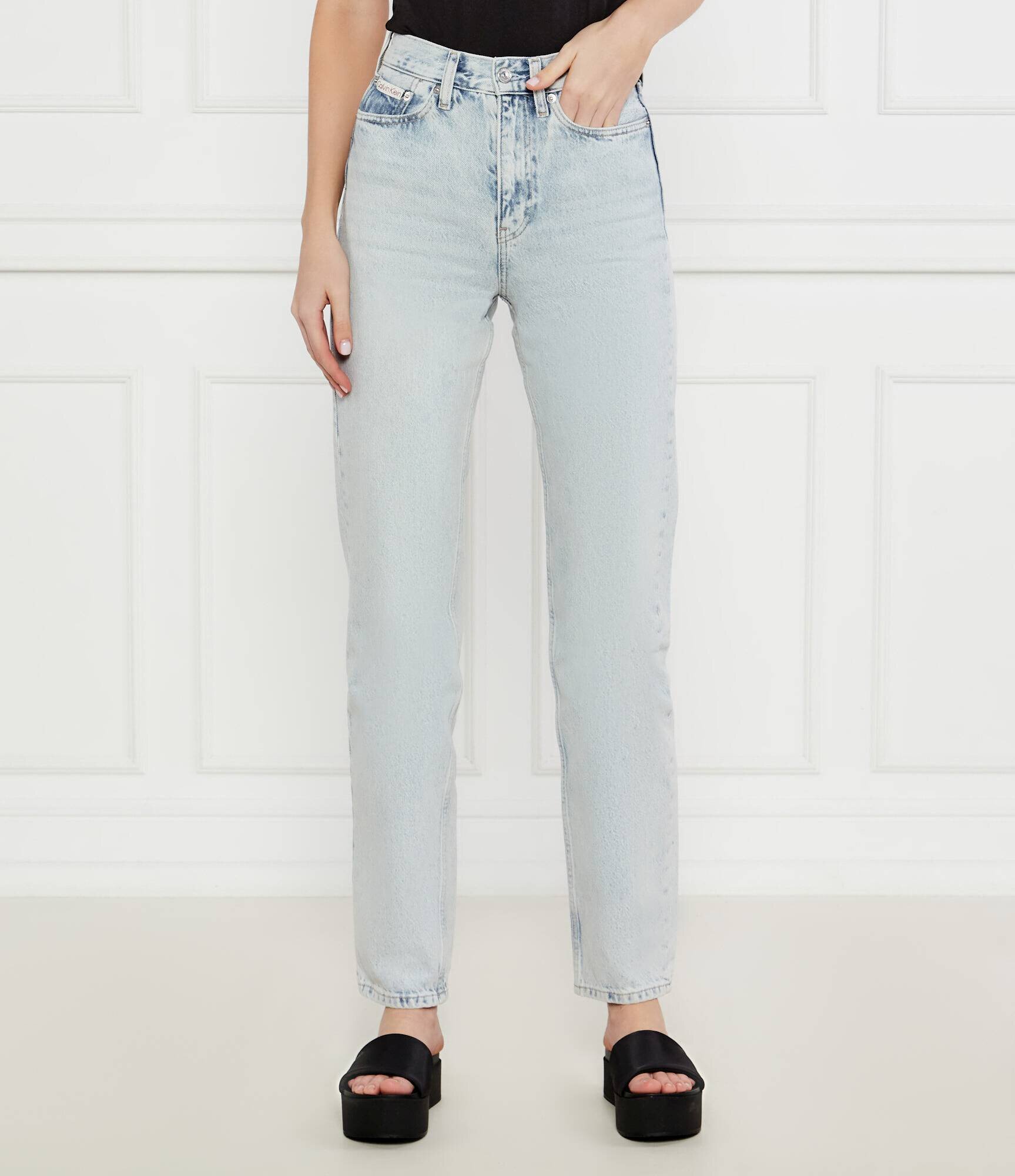 Calvin Klein Jeans Blugi | Straight fit | high waist
