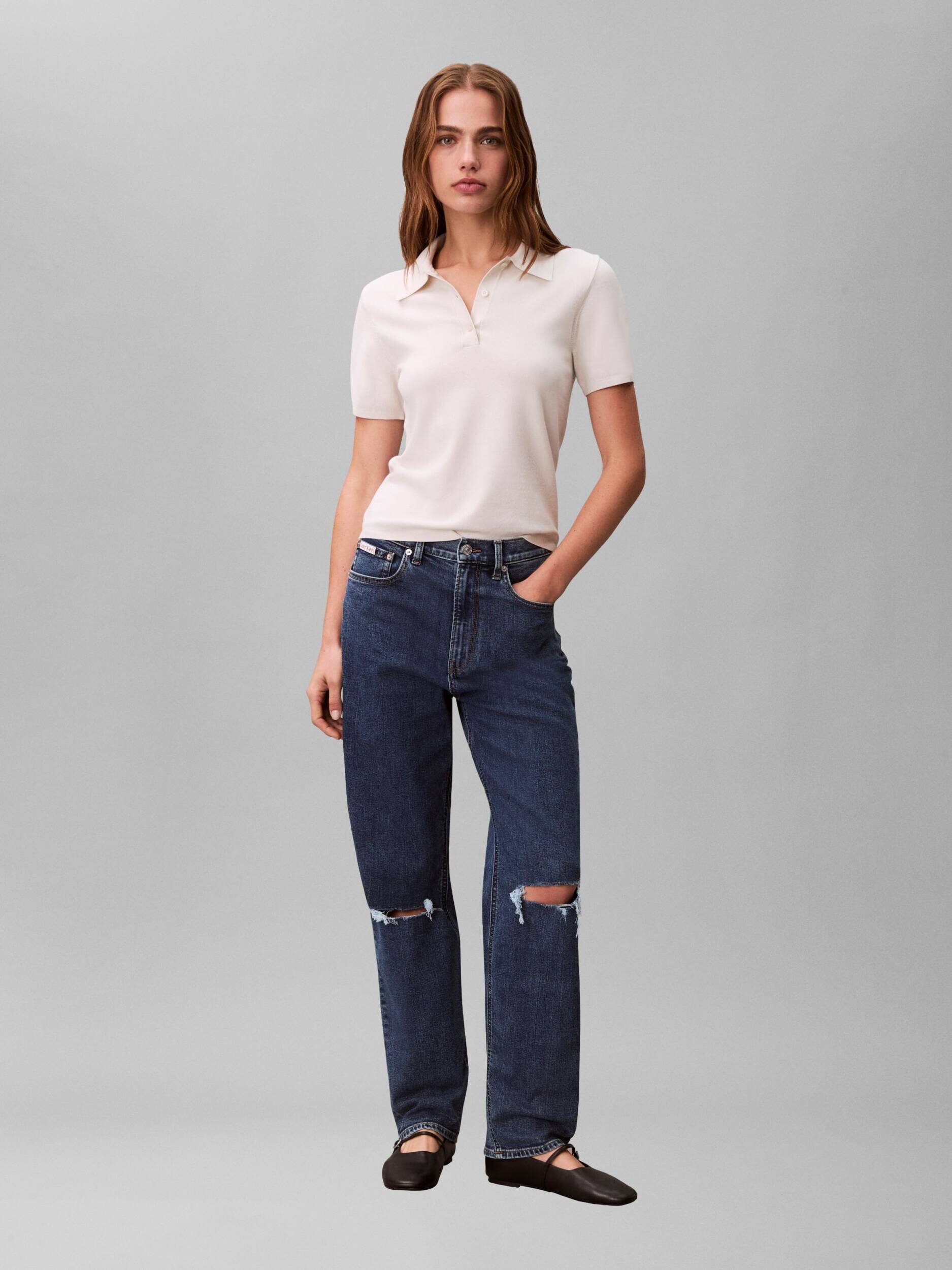 Calvin Klein Jeans Blugi | Tapered fit | high rise