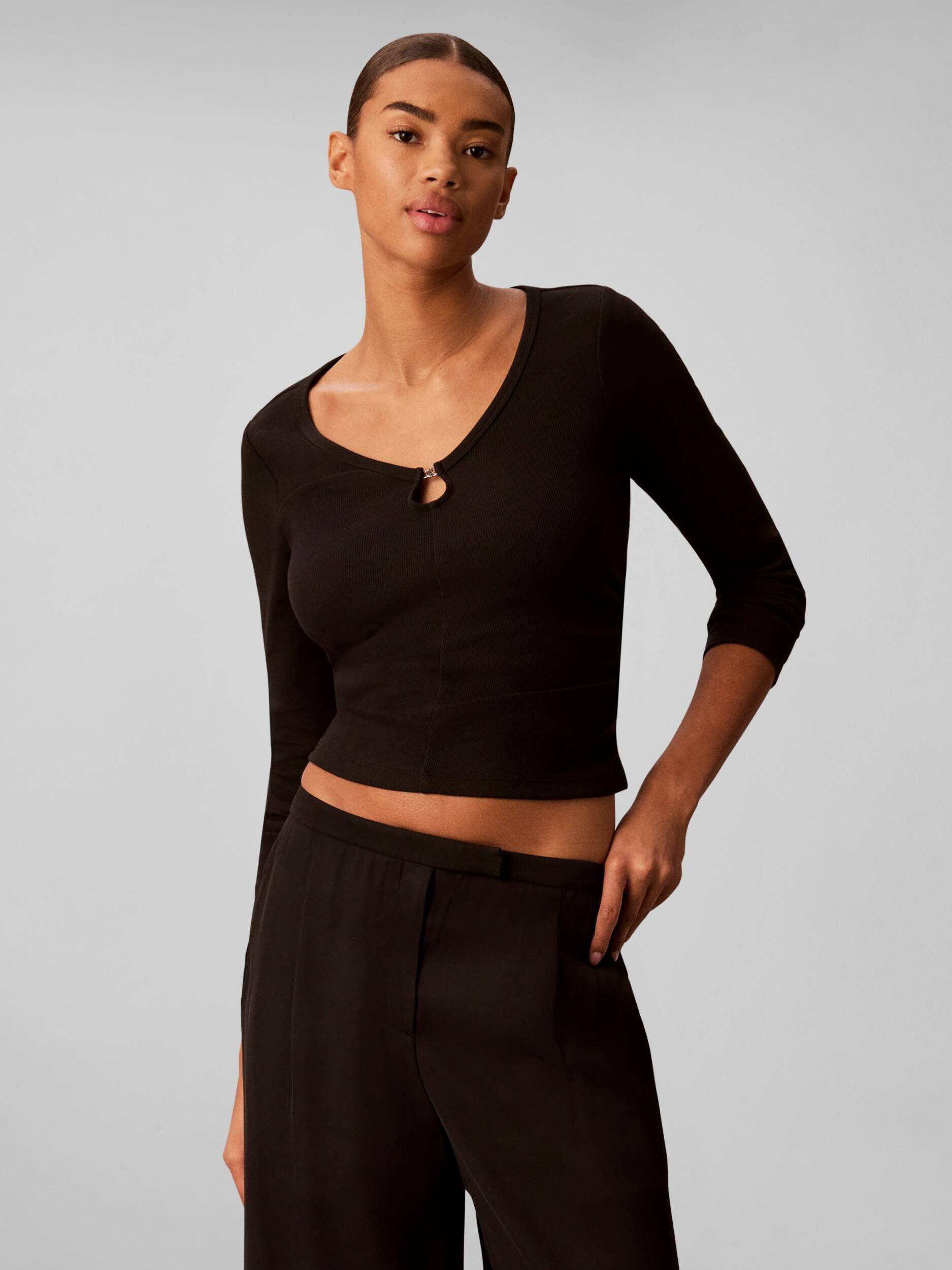 Calvin Klein Jeans Bluză Baby | Slim Fit