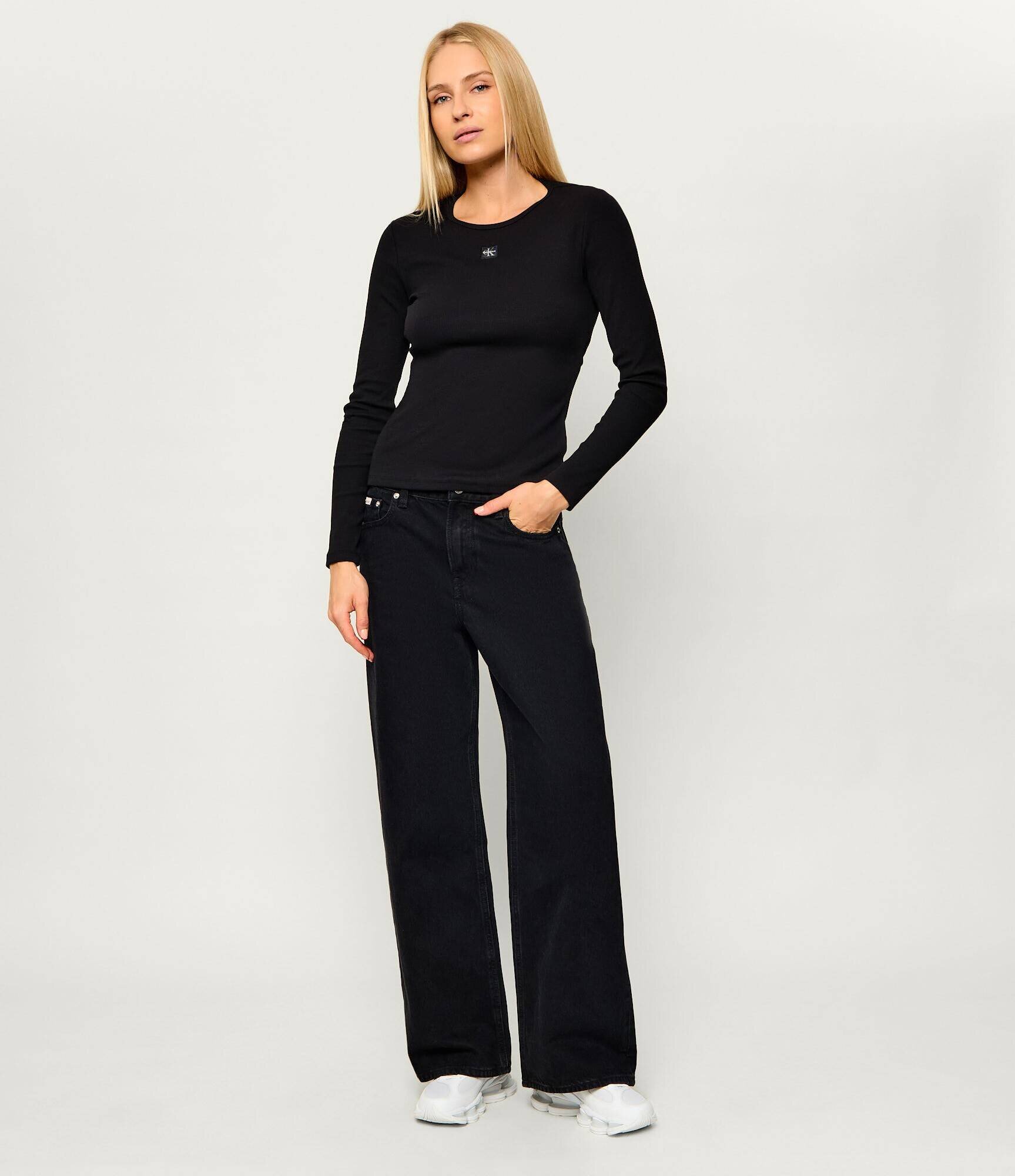 Calvin Klein Jeans Bluză Sensual | Slim Fit