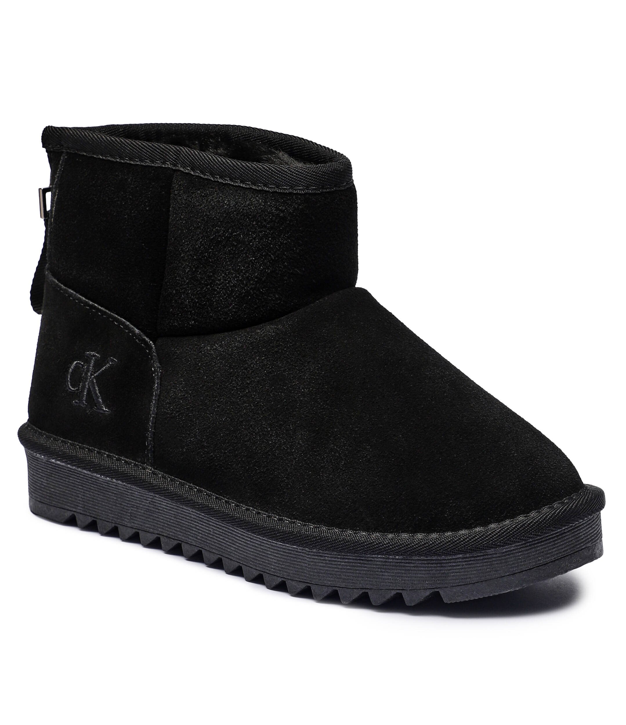 Calvin Klein Jeans Bocanci | piele întoarsă
