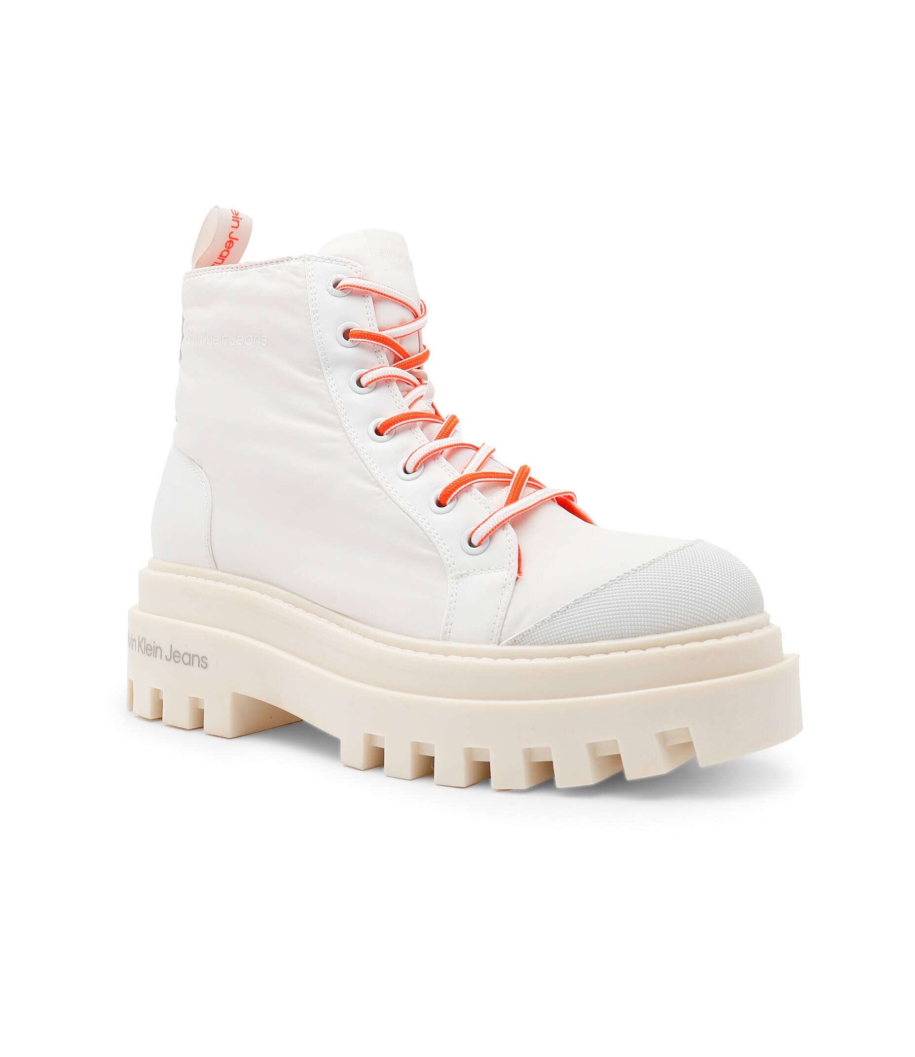 Calvin Klein Jeans Botine cu adaos de piele