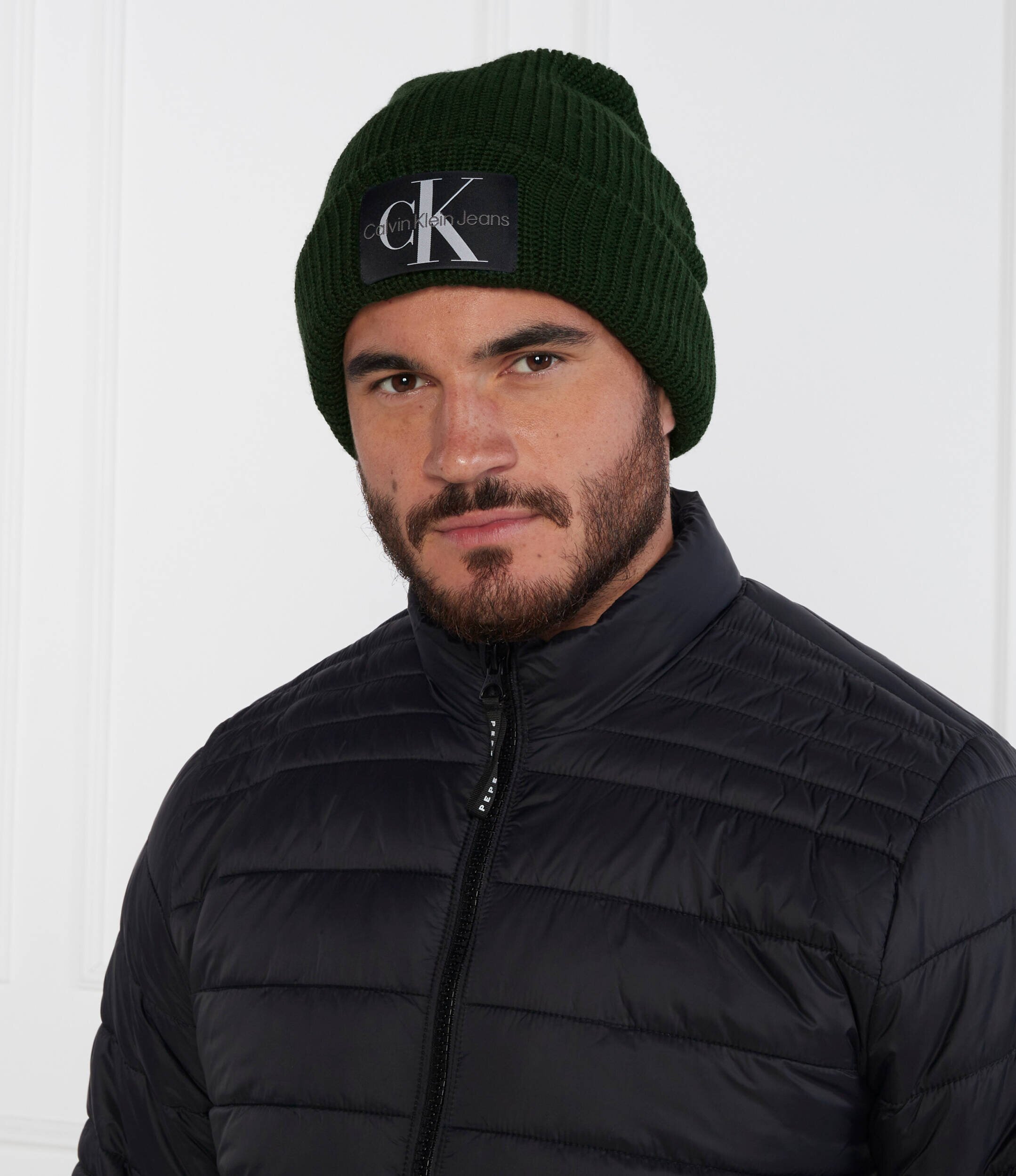 Calvin Klein Jeans Căciulă cu adaos de lână