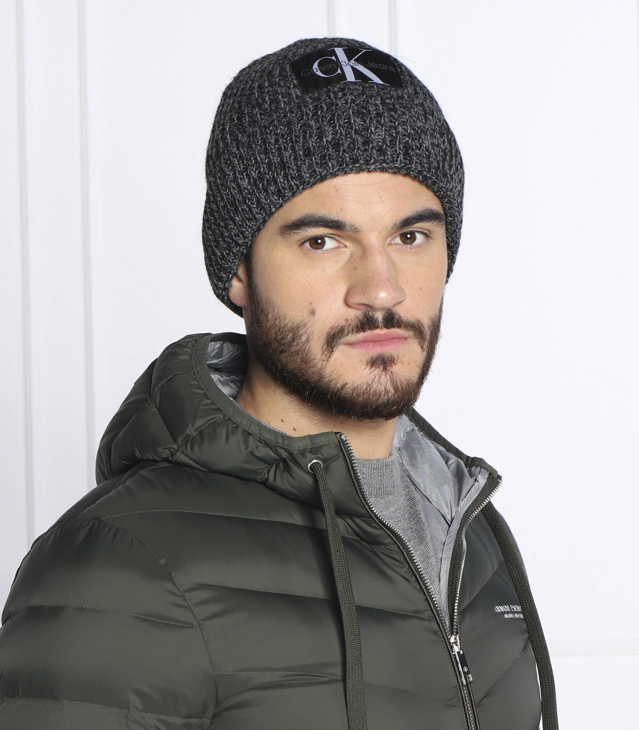 Calvin Klein Jeans Căciulă cu adaos de lână