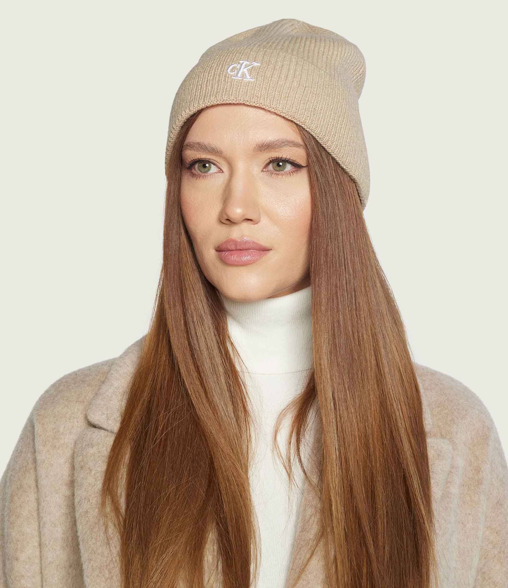 Calvin Klein Jeans Căciulă cu adaos de lână și cașmir
