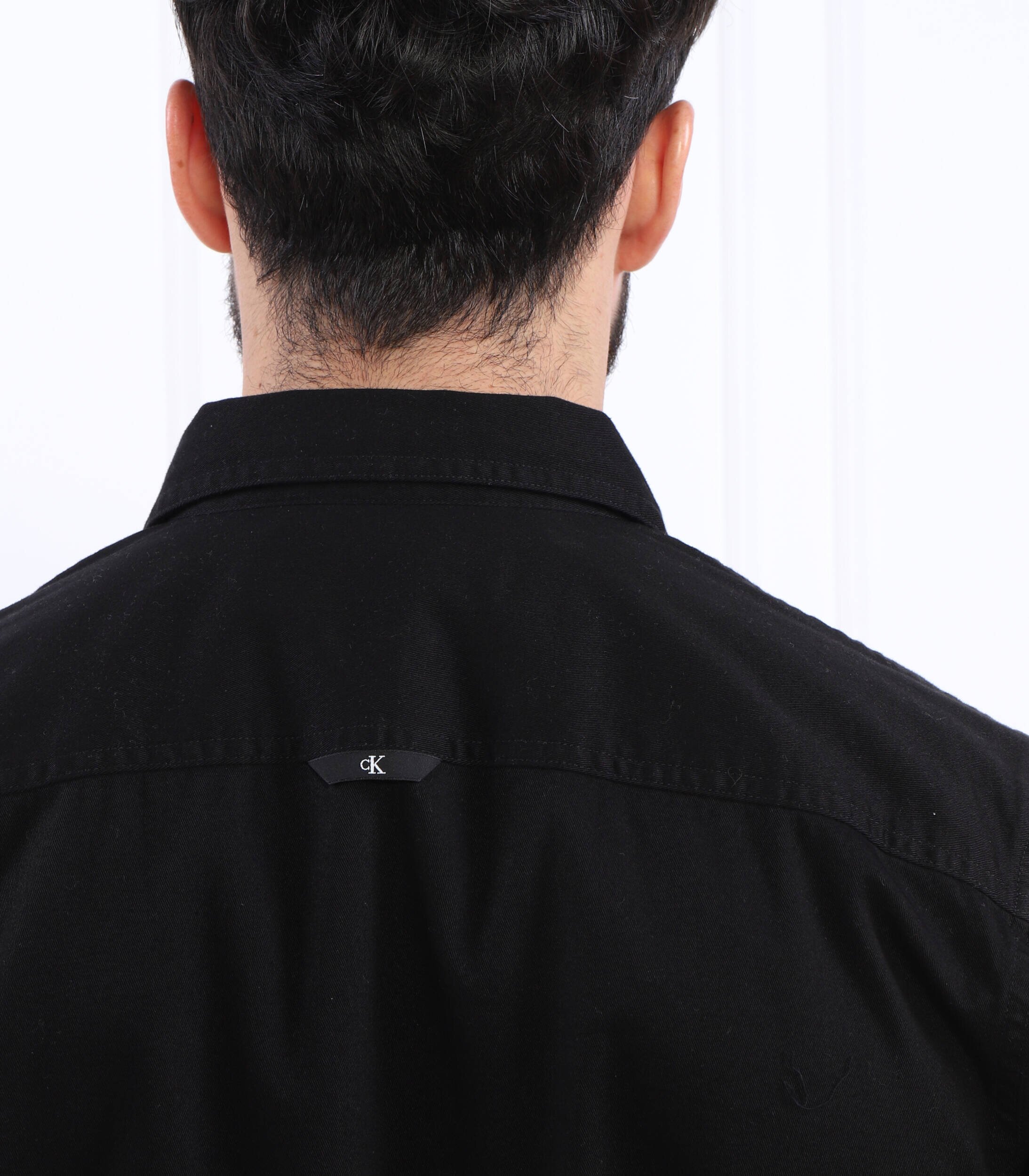 Calvin Klein Jeans Cămașă MONOLOGO BADGE | Relaxed fit