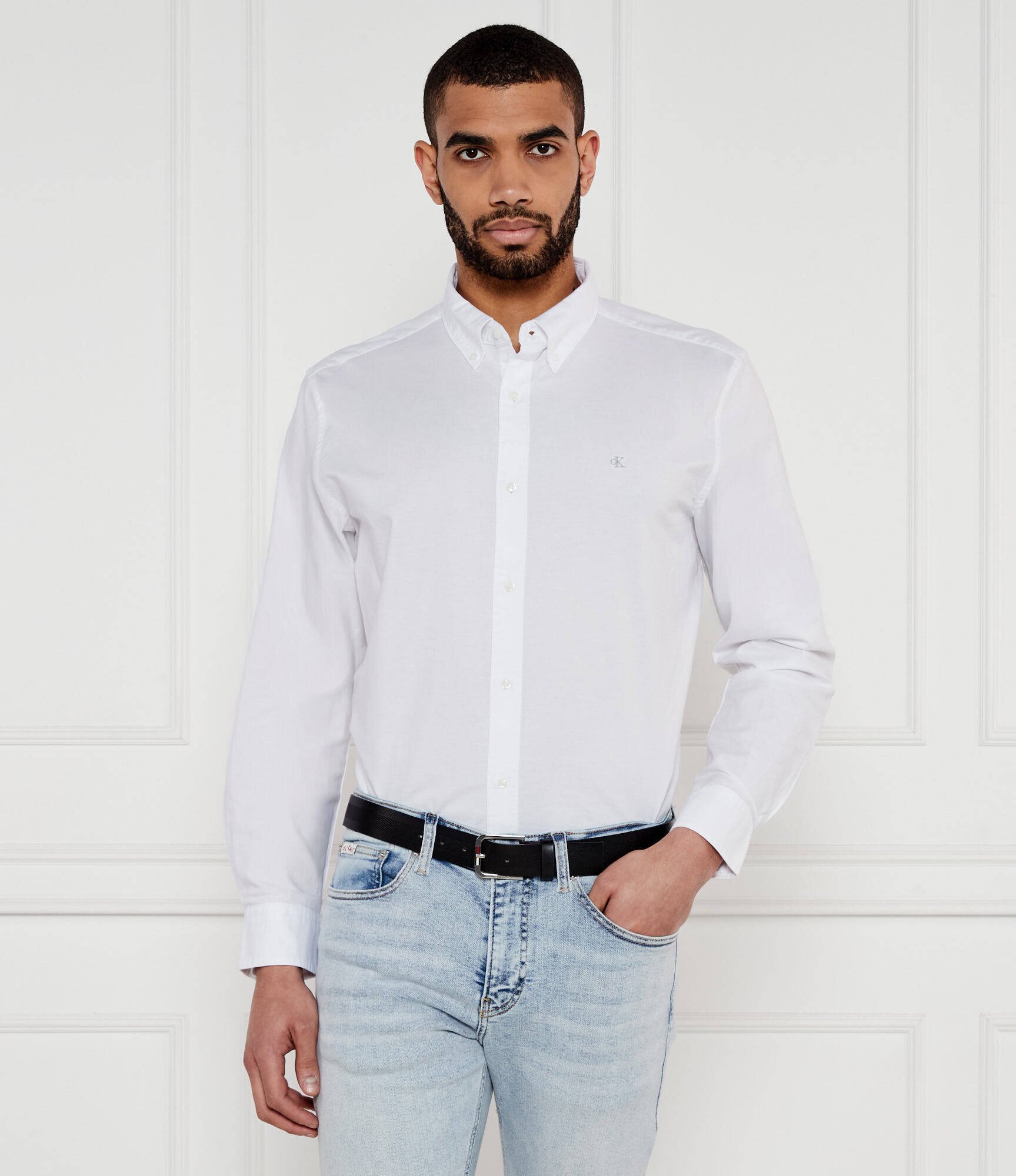 Calvin Klein Jeans Cămașă OXFORD | Classic fit