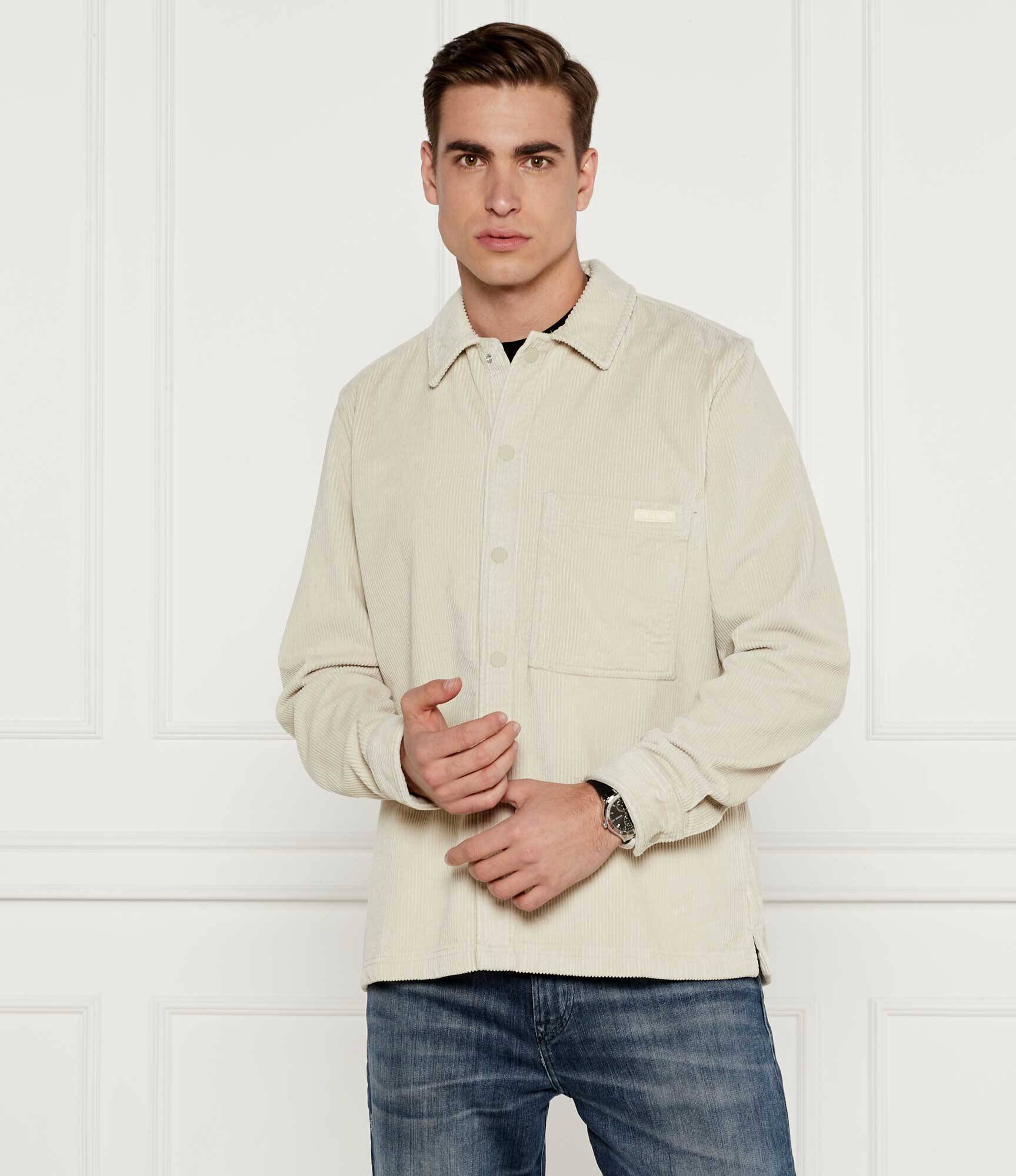 Calvin Klein Jeans Cămașă | regular fit | catifea reiată