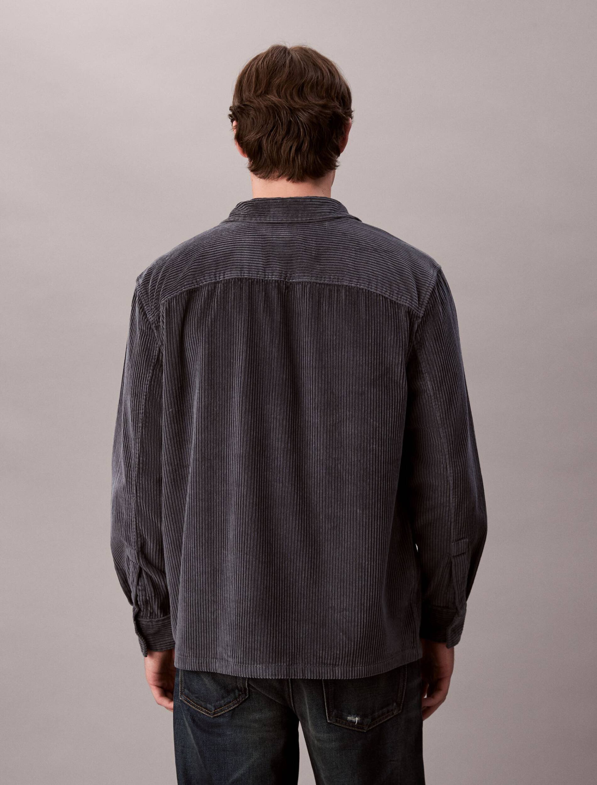 Calvin Klein Jeans Cămașă | Relaxed fit | catifea reiată