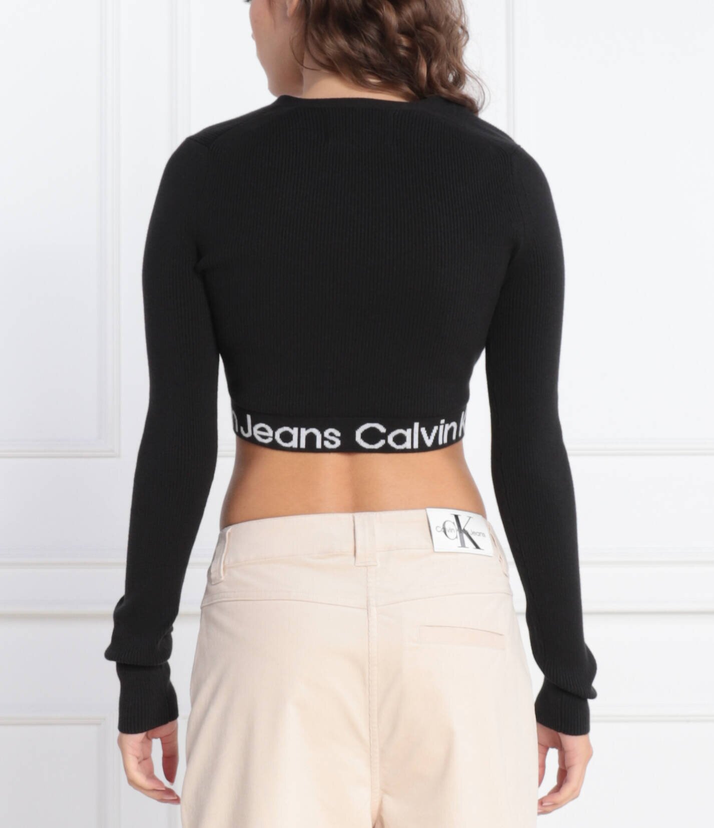 Calvin Klein Jeans Cardigan | Cropped Fit