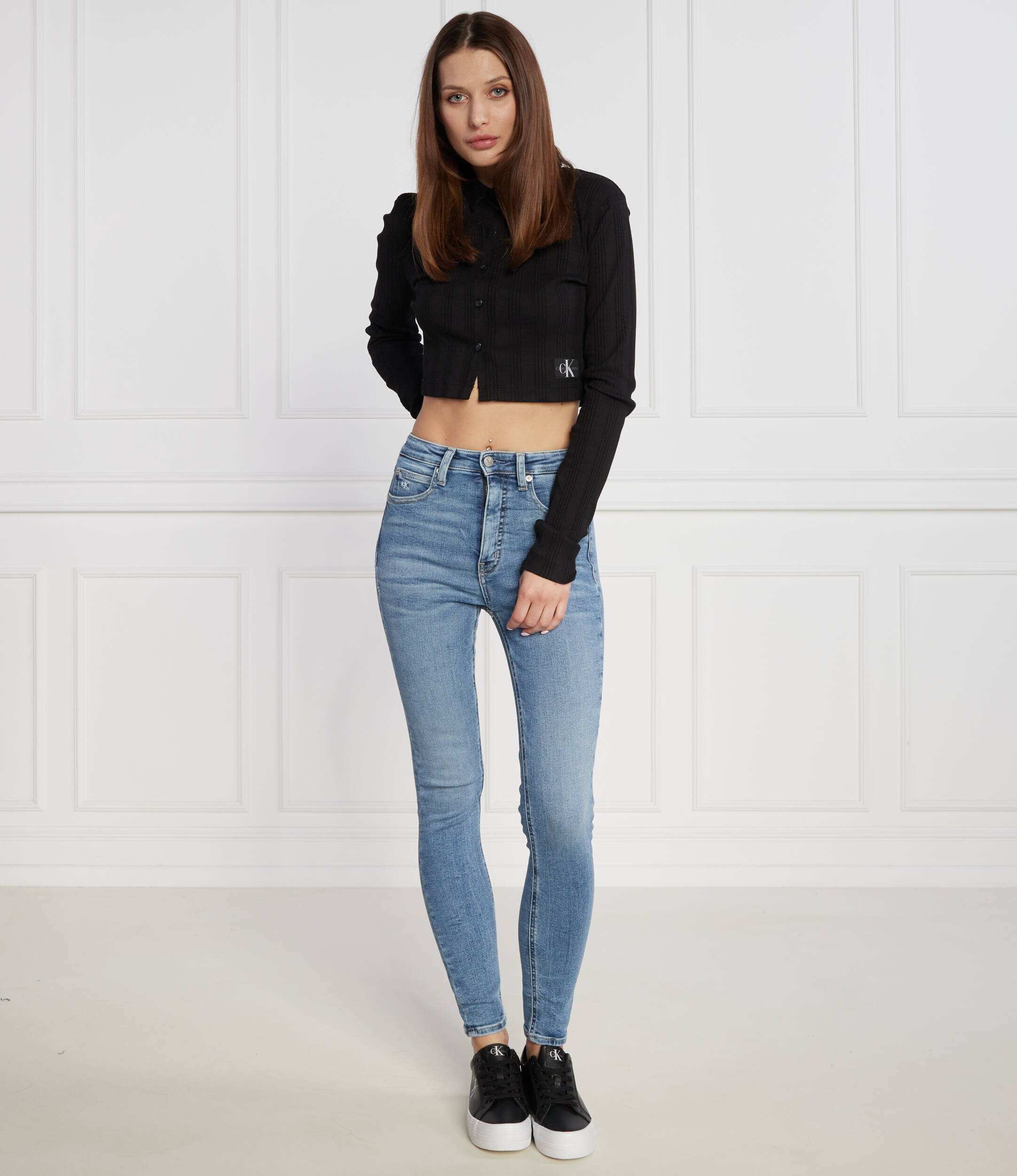 Calvin Klein Jeans Cardigan | Cropped Fit