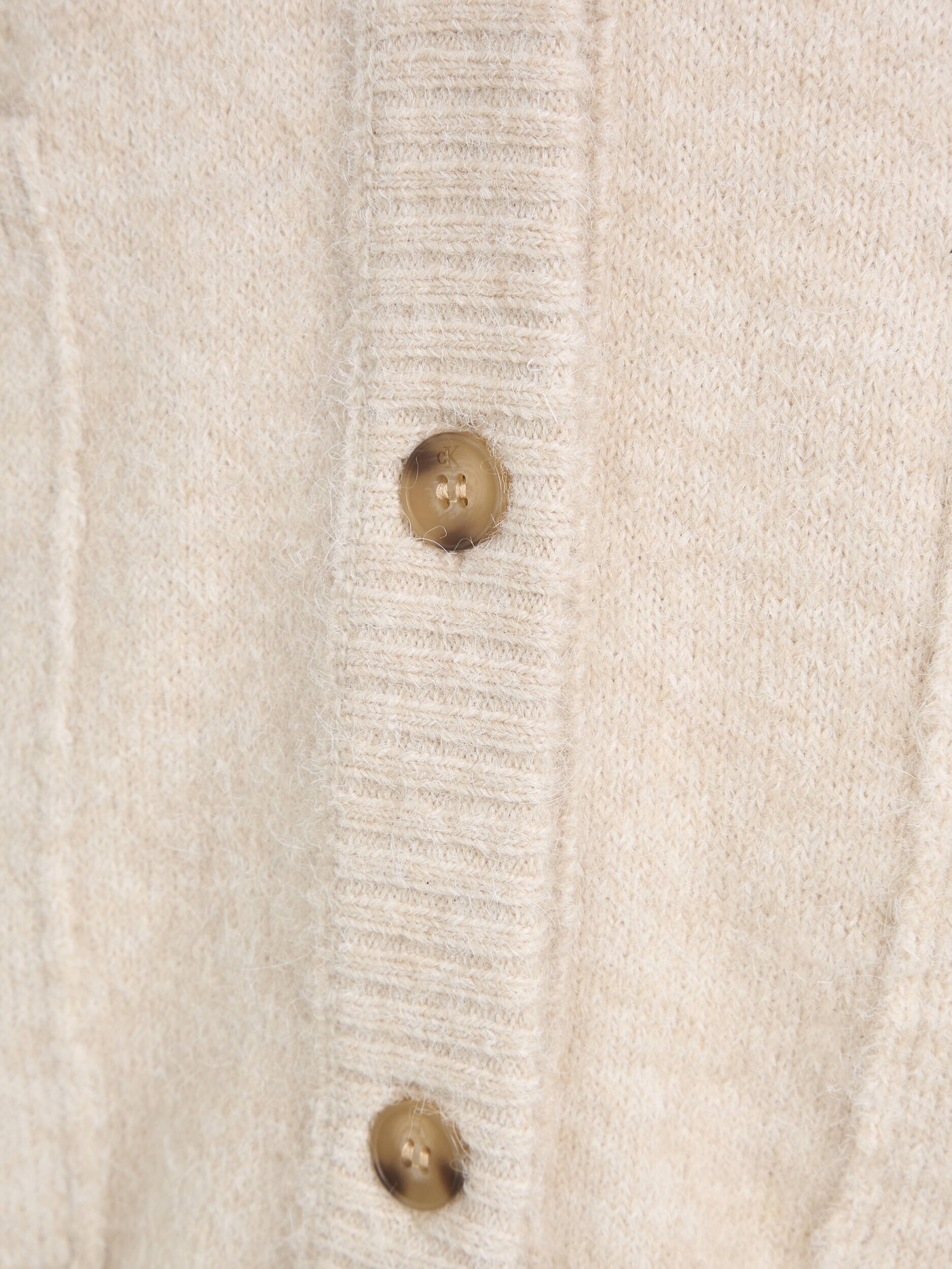 Calvin Klein Jeans Cardigan | Loose fit cu adaos de lână