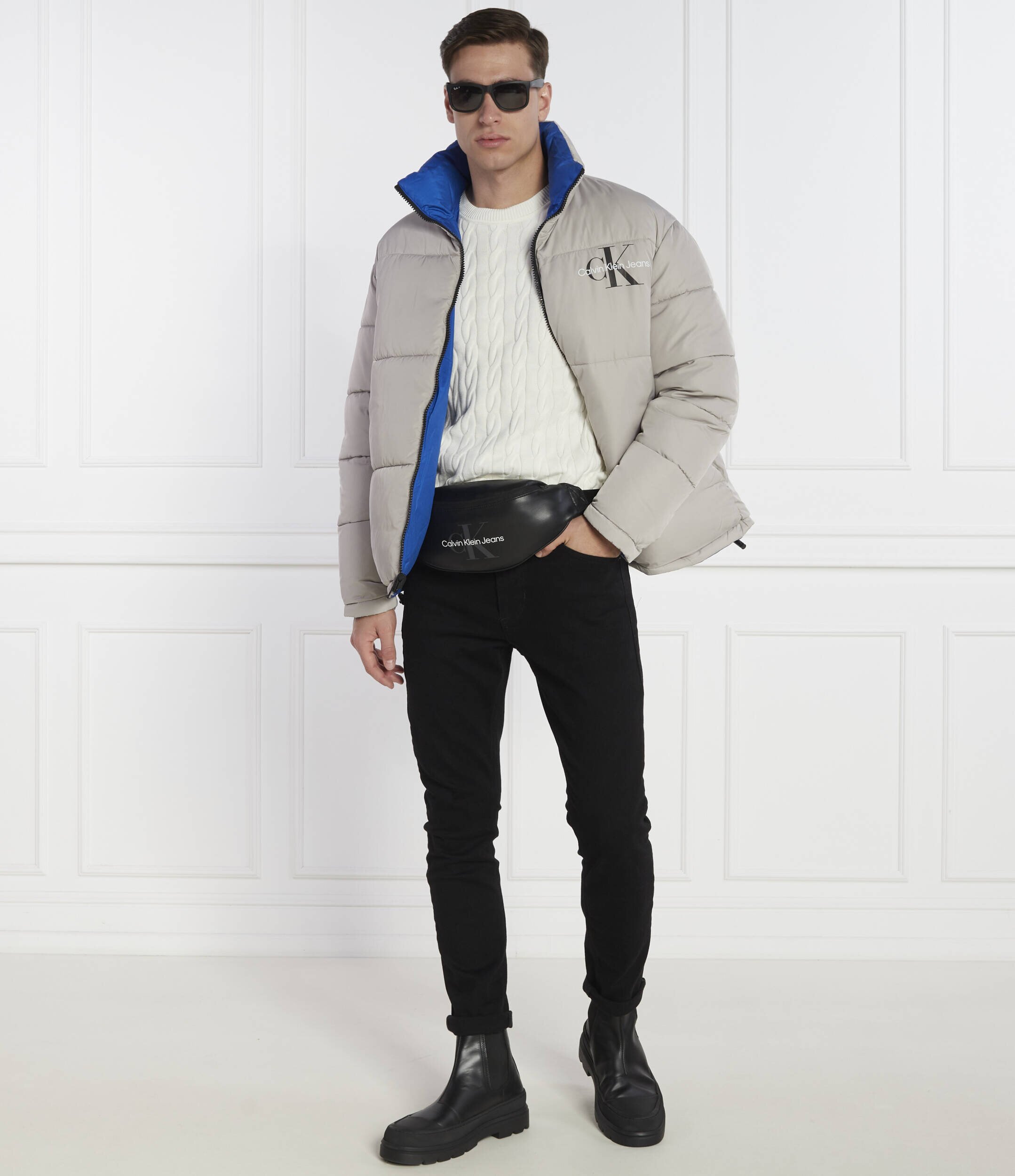 Calvin Klein Jeans Cu două fețe geacă REVERSIBLE 90s