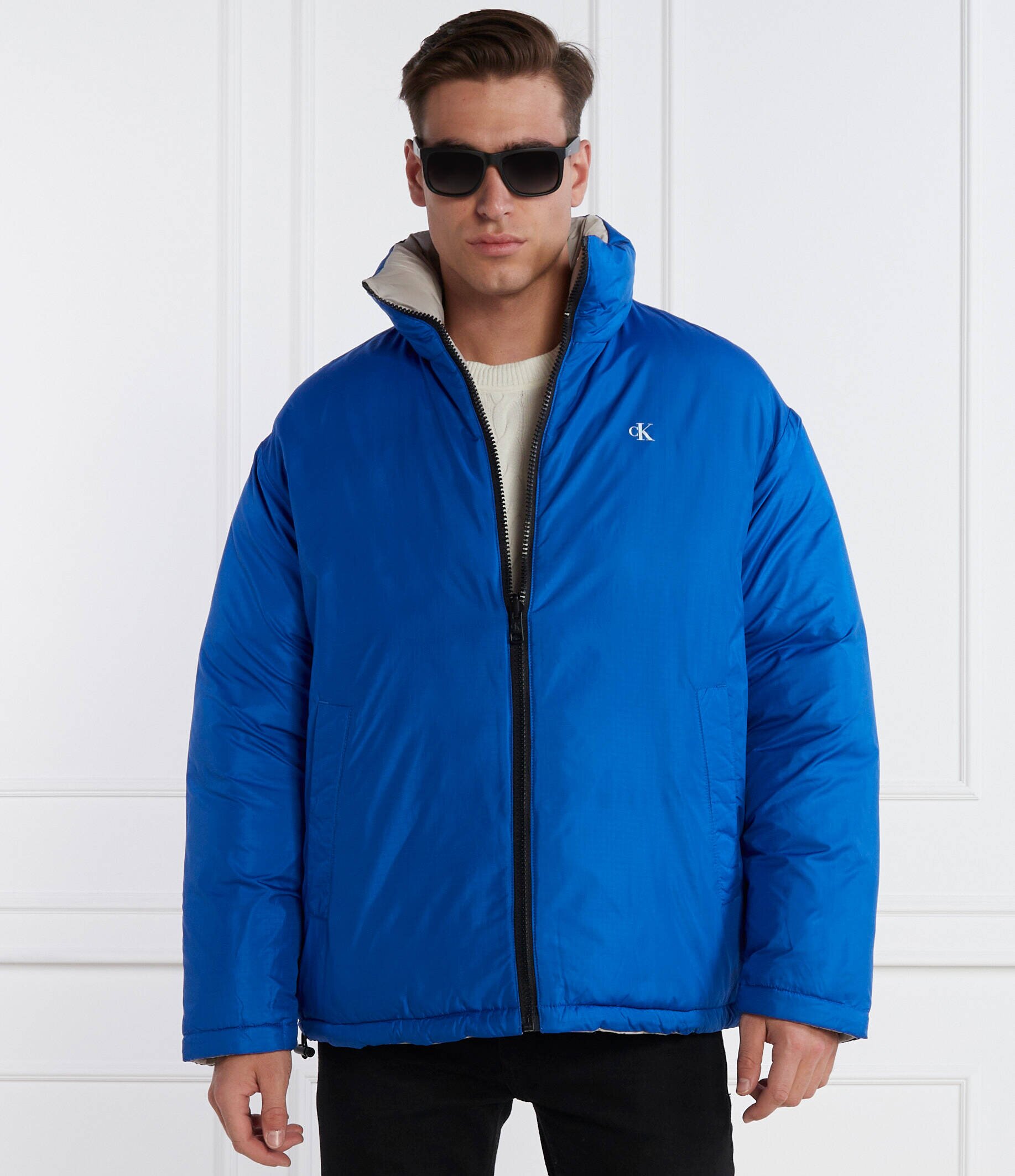 Calvin Klein Jeans Cu două fețe geacă REVERSIBLE 90s