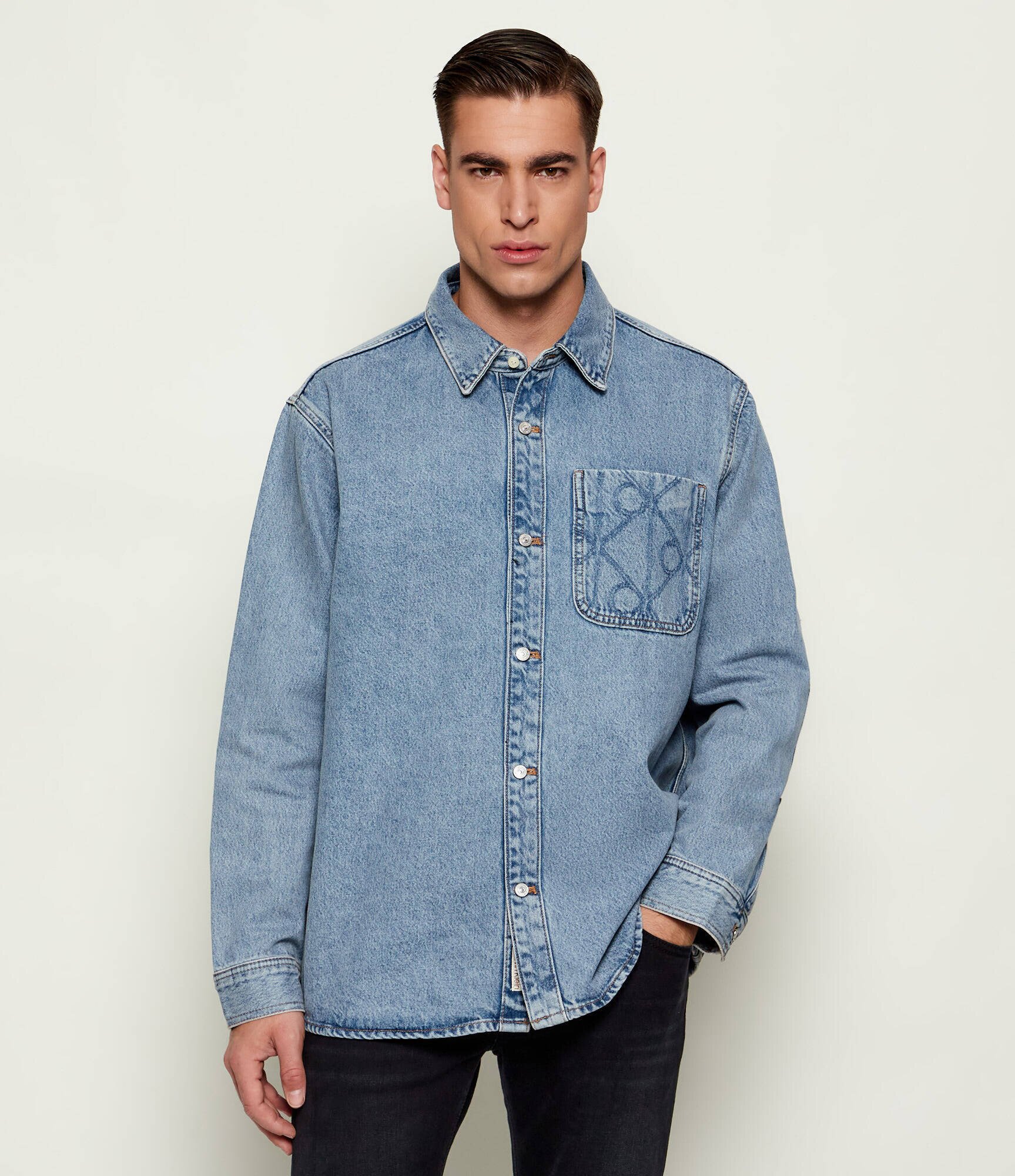 Calvin Klein Jeans De blugi cămașă 90S | Oversize fit