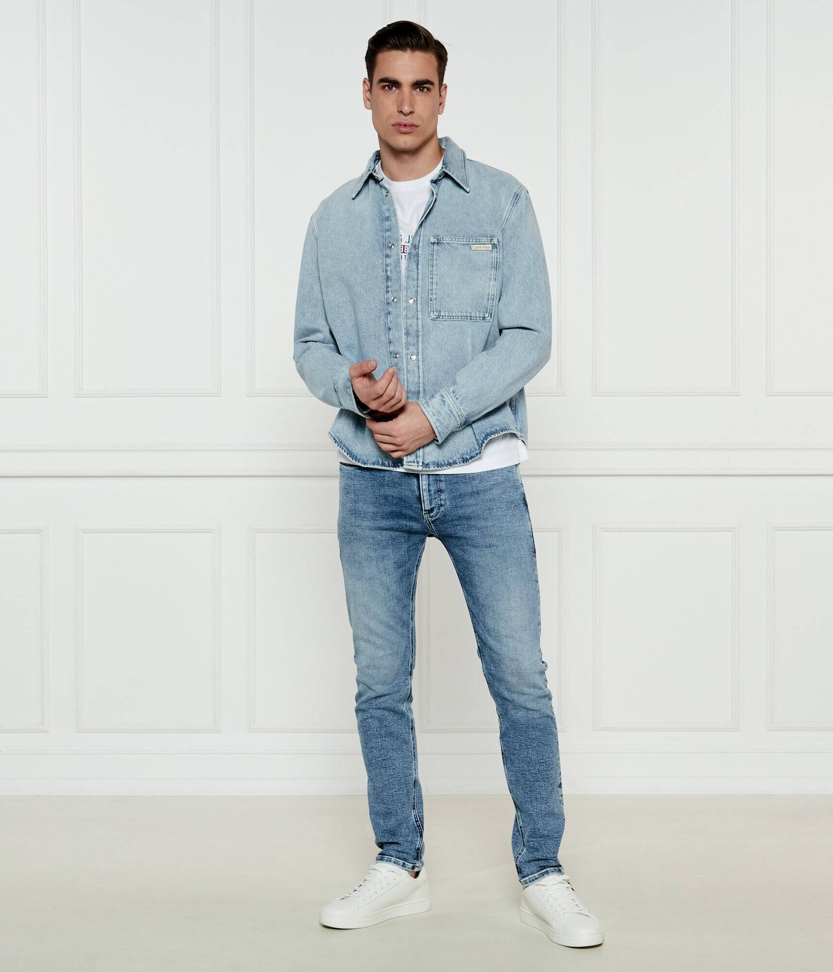 Calvin Klein Jeans De blugi cămașă | Regular Fit
