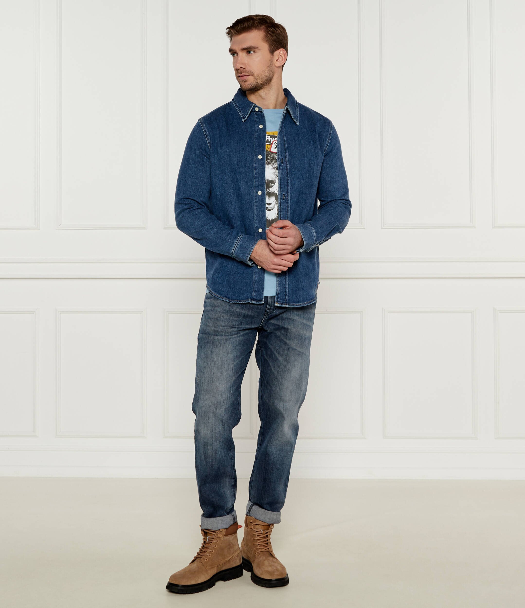 Calvin Klein Jeans De blugi cămașă | Regular Fit