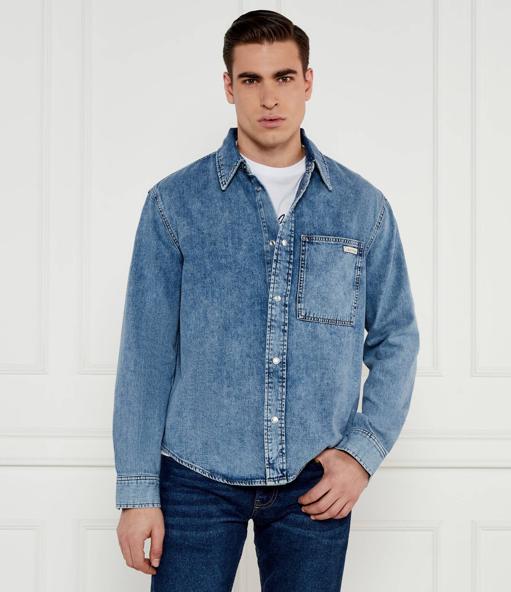 Calvin Klein Jeans De blugi cămașă | Regular Fit