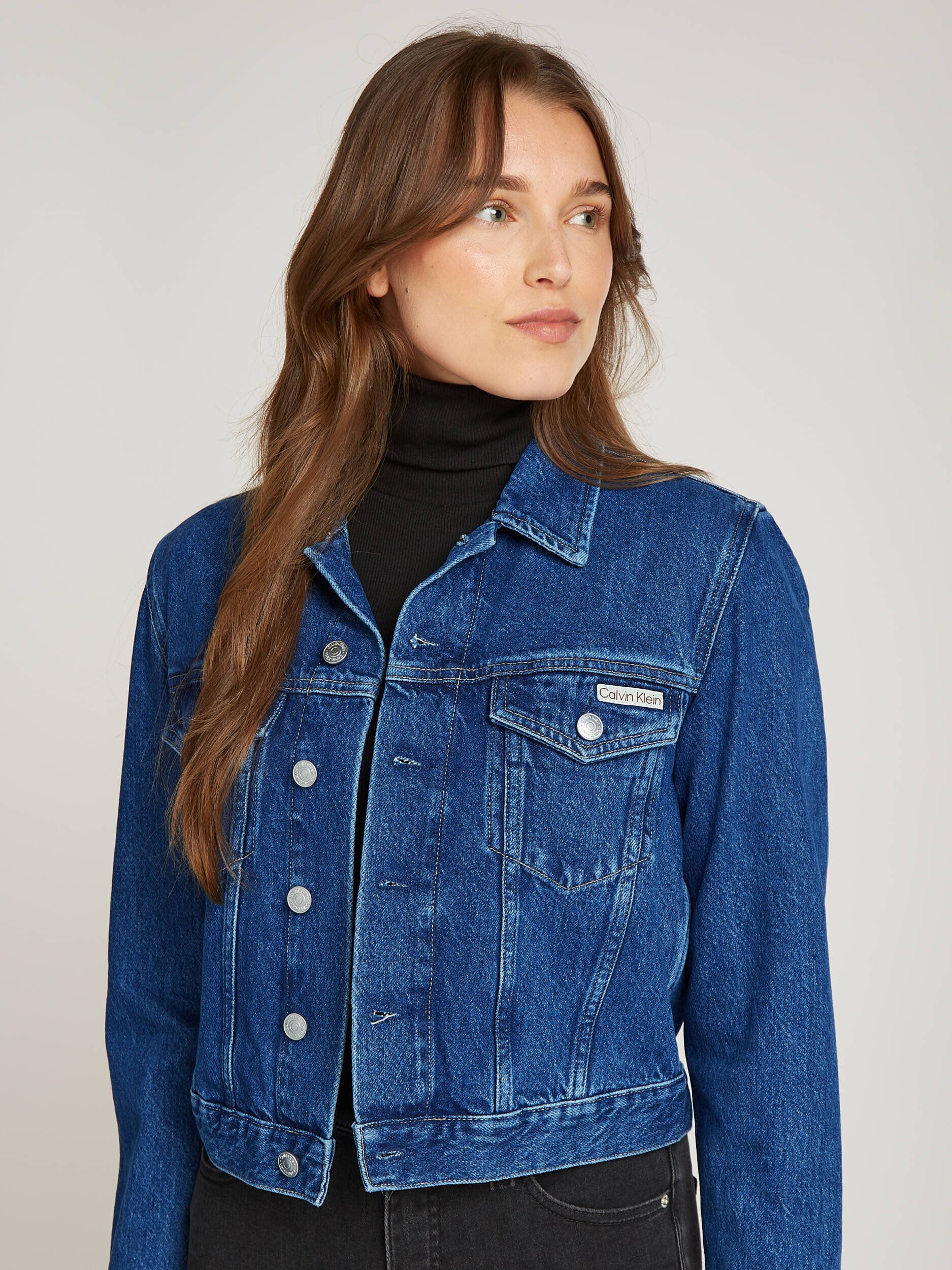 Calvin Klein Jeans De blugi geacă 90s | Cropped Fit
