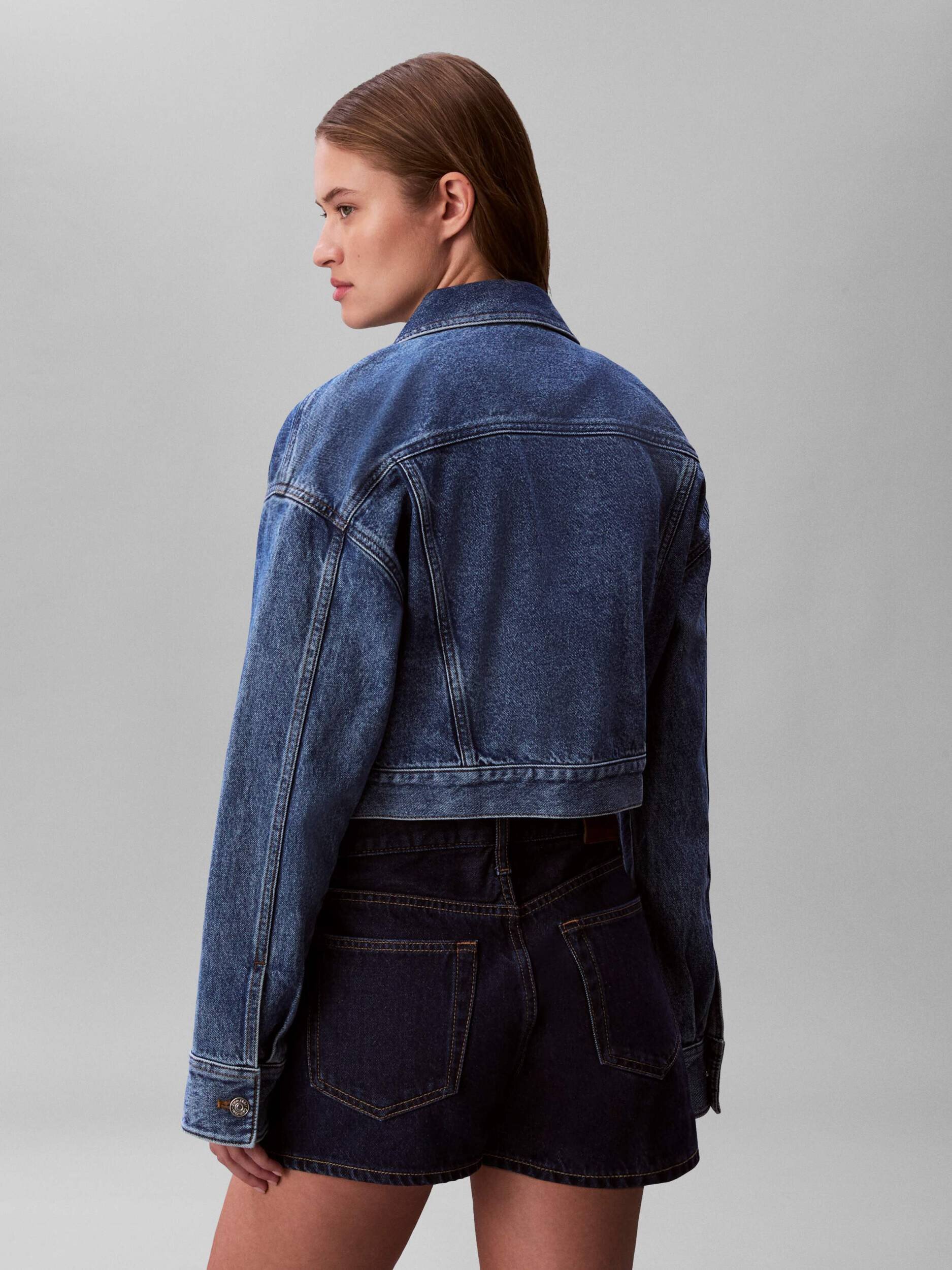 Calvin Klein Jeans De blugi geacă | Cropped Fit