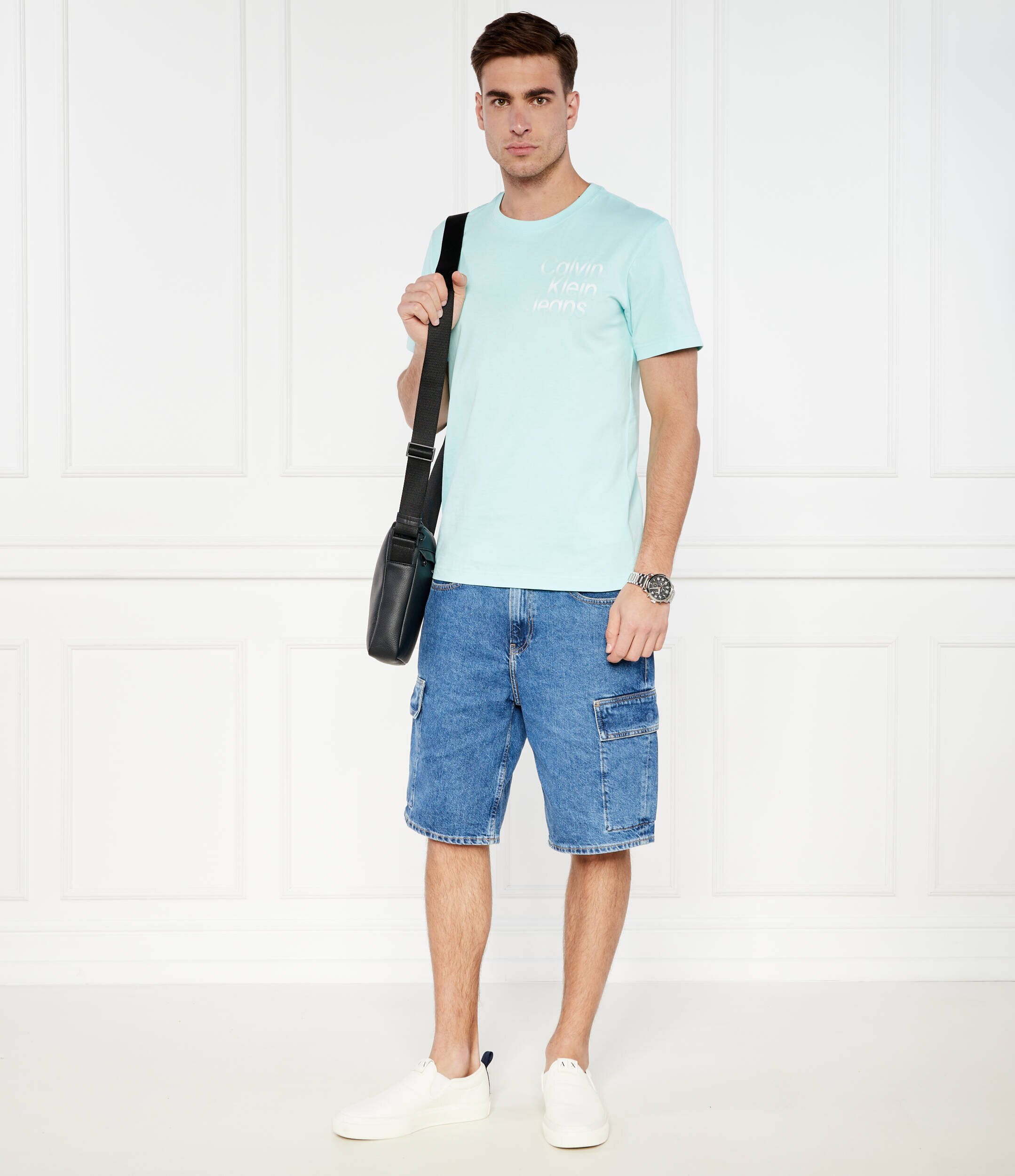 Calvin Klein Jeans De blugi pantaloni scurți 90'S Cargo | Loose fit
