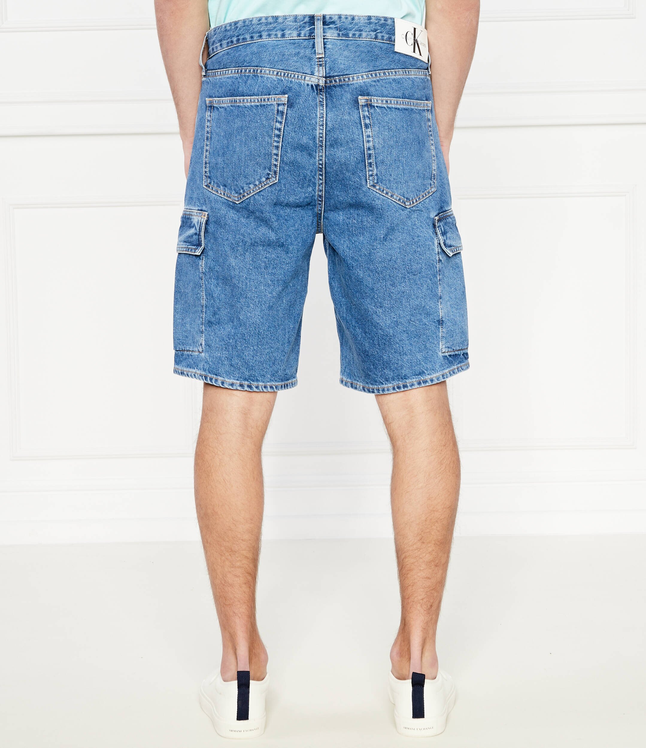 Calvin Klein Jeans De blugi pantaloni scurți 90'S Cargo | Loose fit
