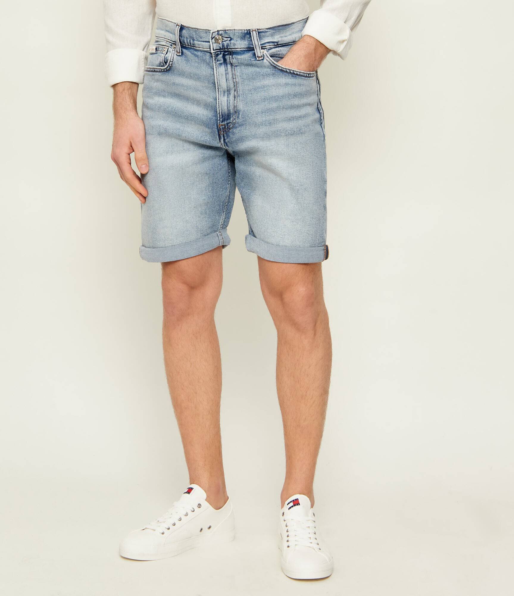 Calvin Klein Jeans De blugi pantaloni scurți Abner | Slim Fit | stretch