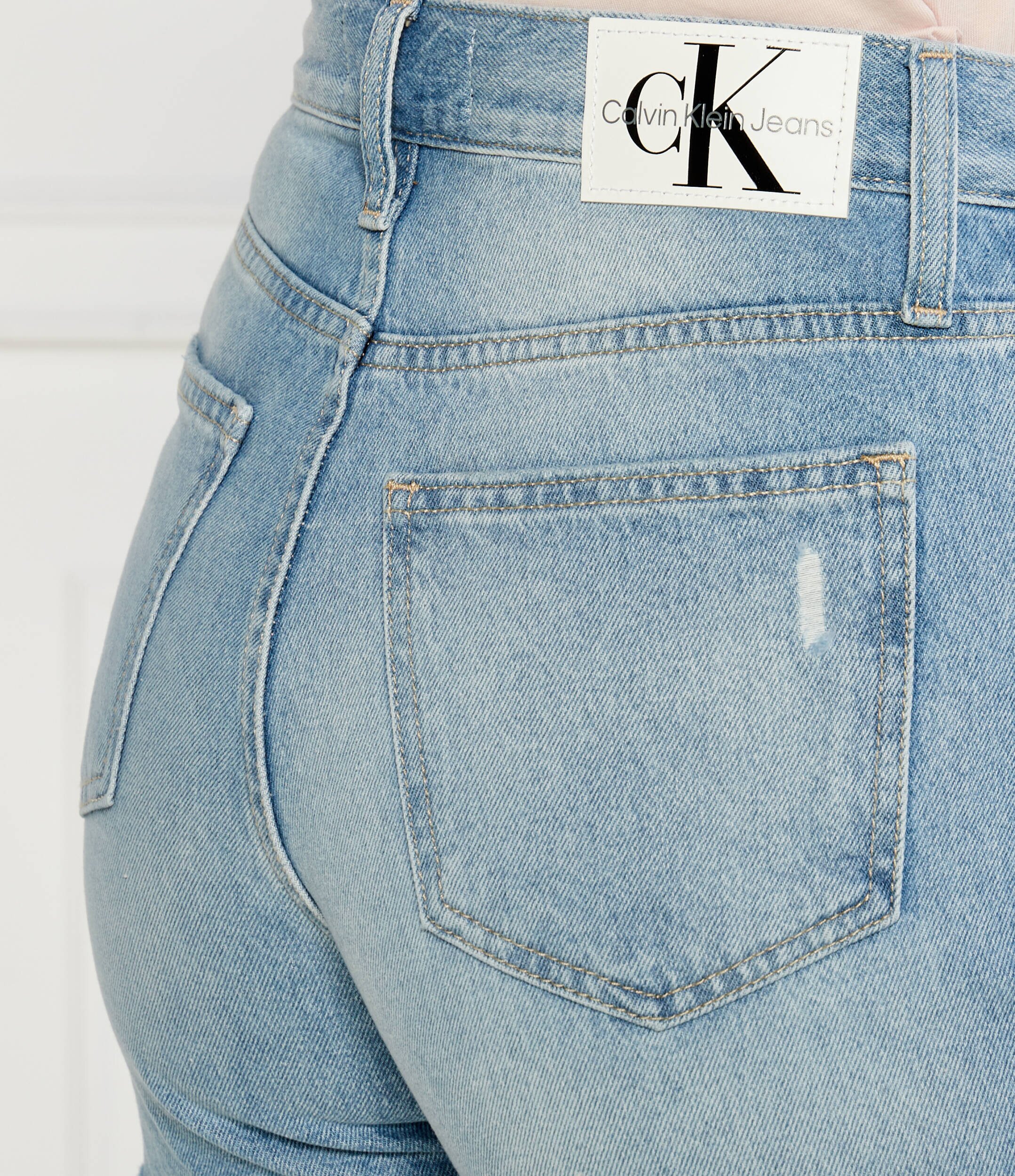 Calvin Klein Jeans De blugi pantaloni scurți | Mom Fit
