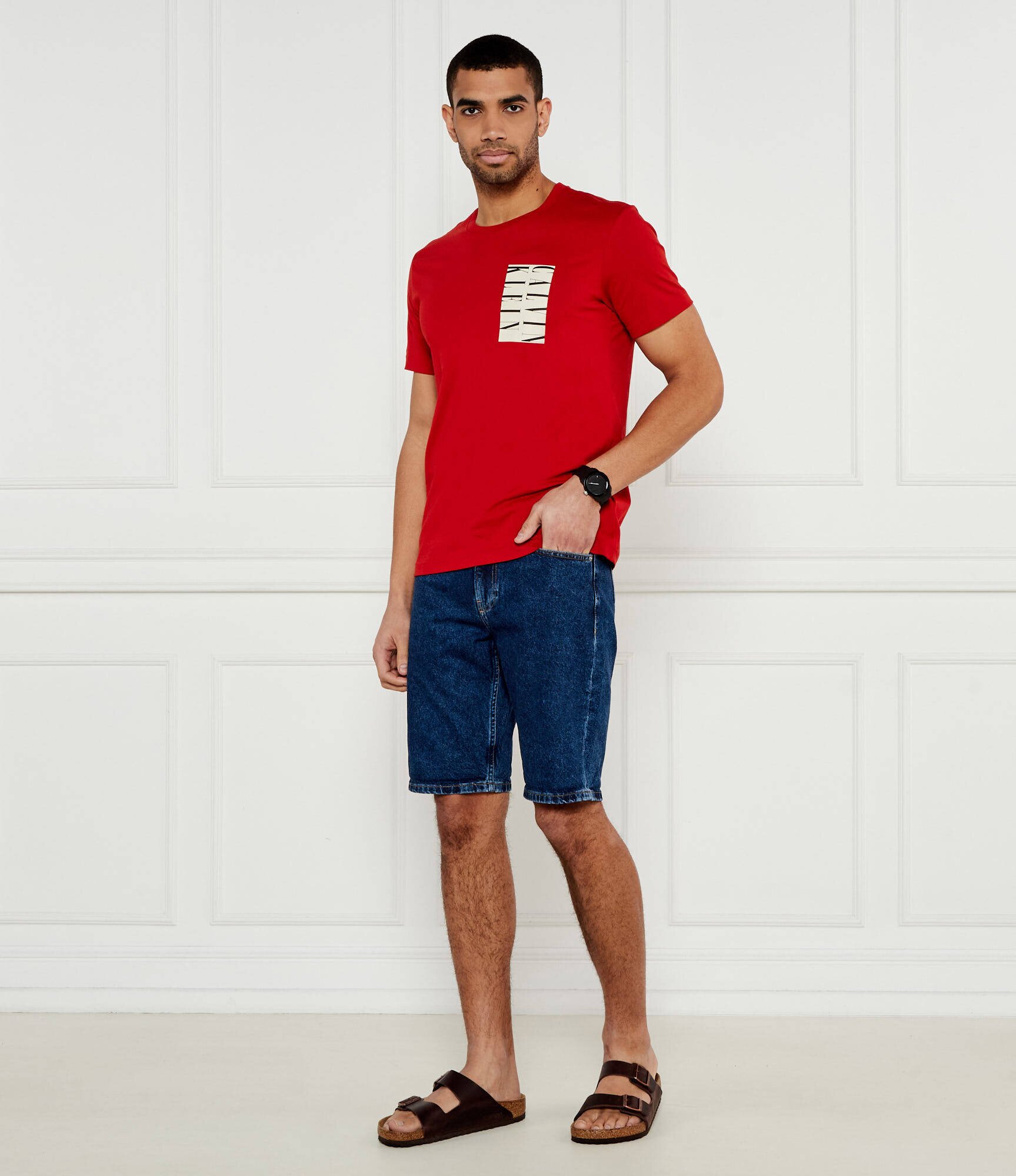 Calvin Klein Jeans De blugi pantaloni scurți | Regular Fit