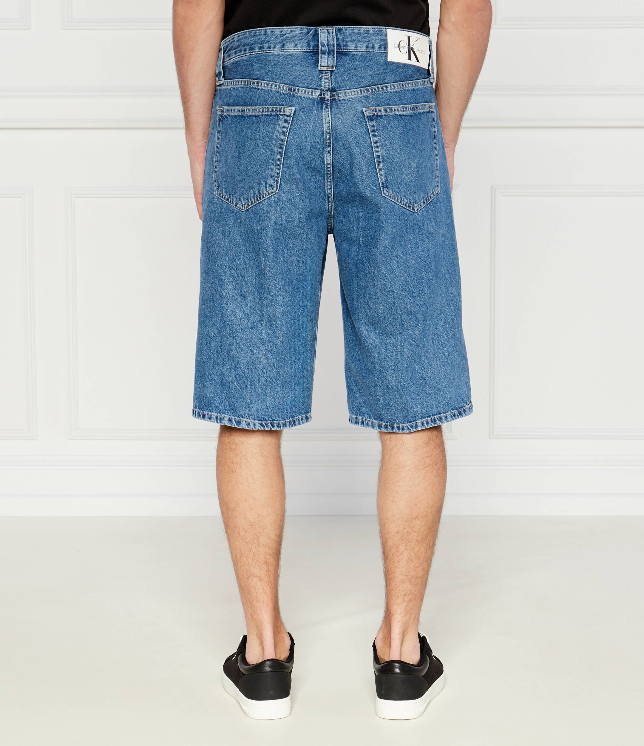 Calvin Klein Jeans De blugi pantaloni scurți | Relaxed fit