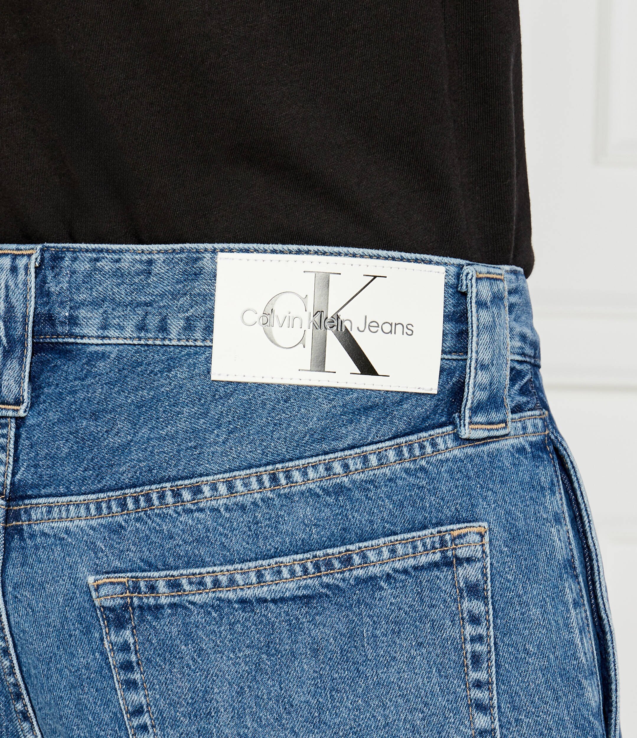 Calvin Klein Jeans De blugi pantaloni scurți | Relaxed fit
