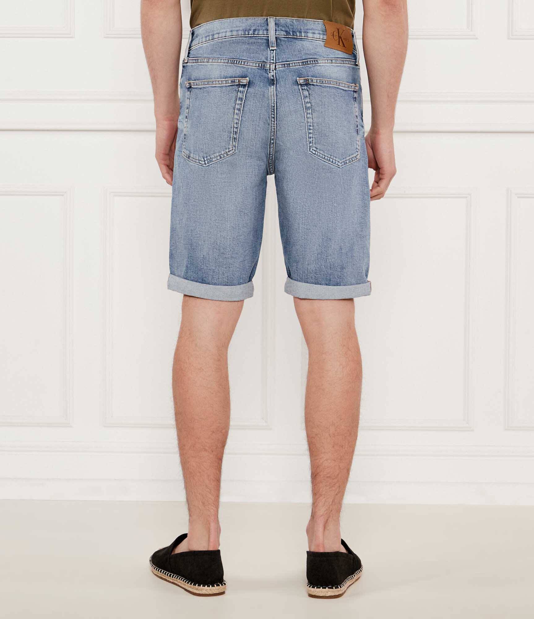 Calvin Klein Jeans De blugi pantaloni scurți | Slim Fit