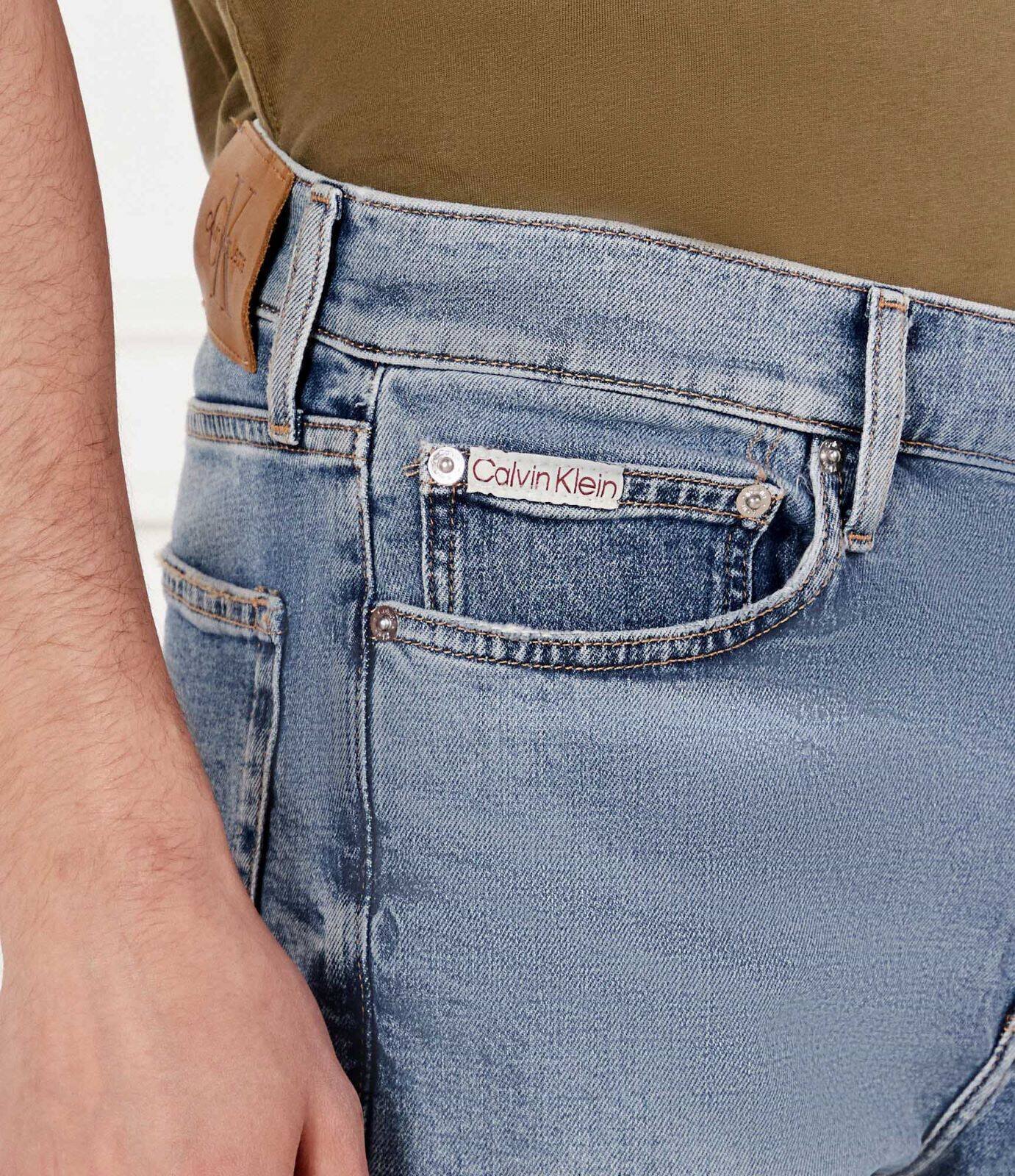 Calvin Klein Jeans De blugi pantaloni scurți | Slim Fit