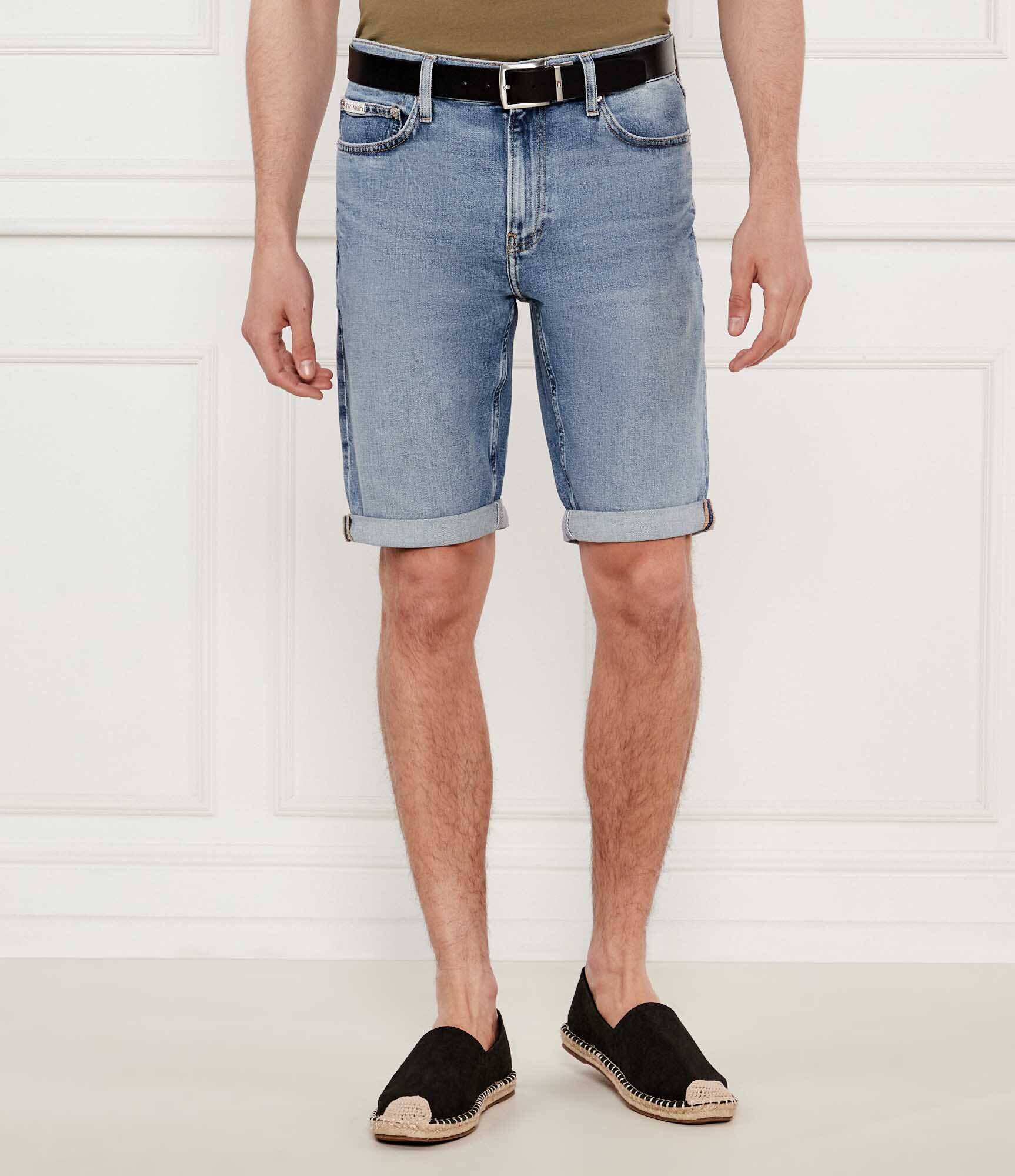 Calvin Klein Jeans De blugi pantaloni scurți | Slim Fit