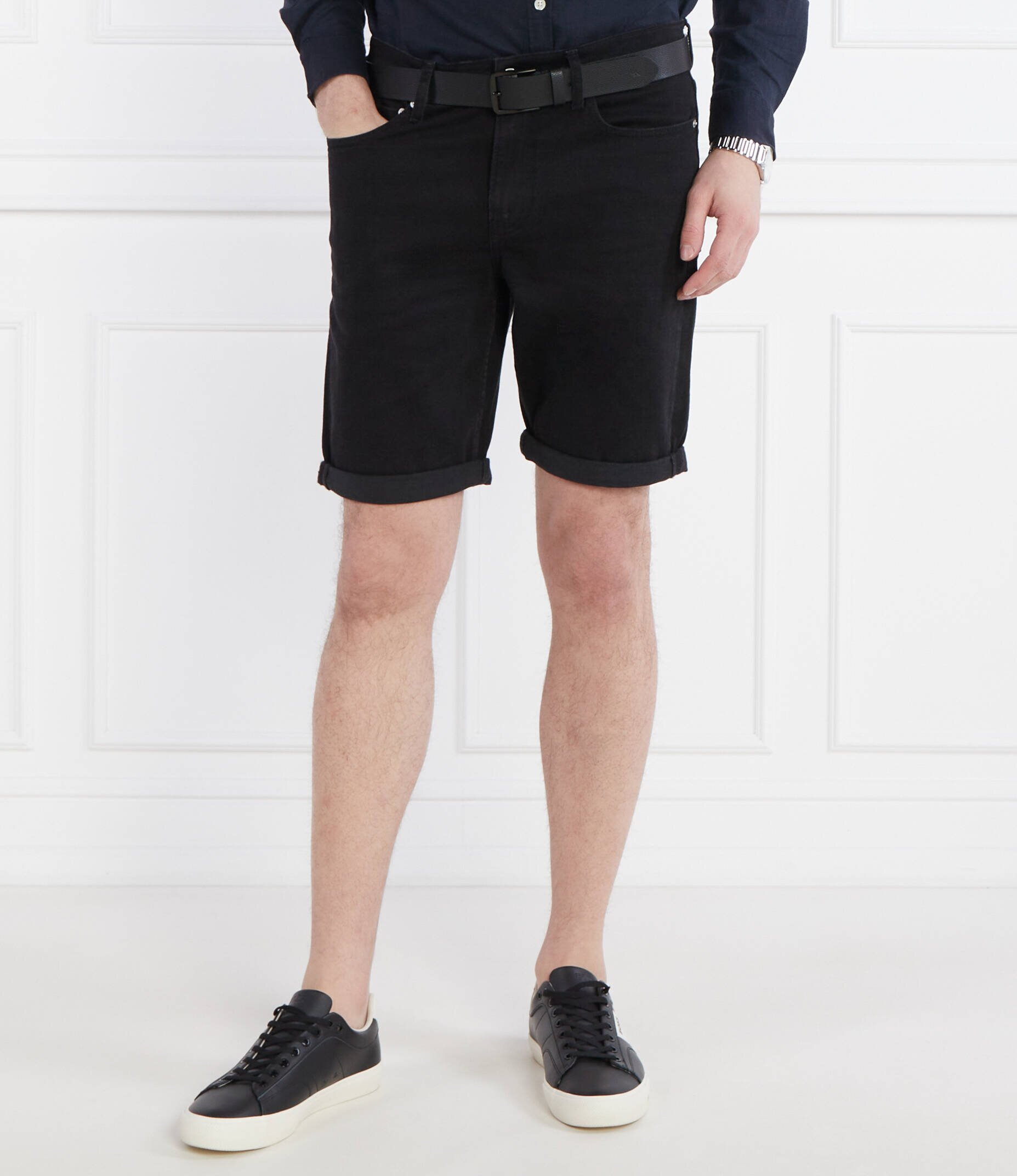 Calvin Klein Jeans De blugi pantaloni scurți | Slim Fit