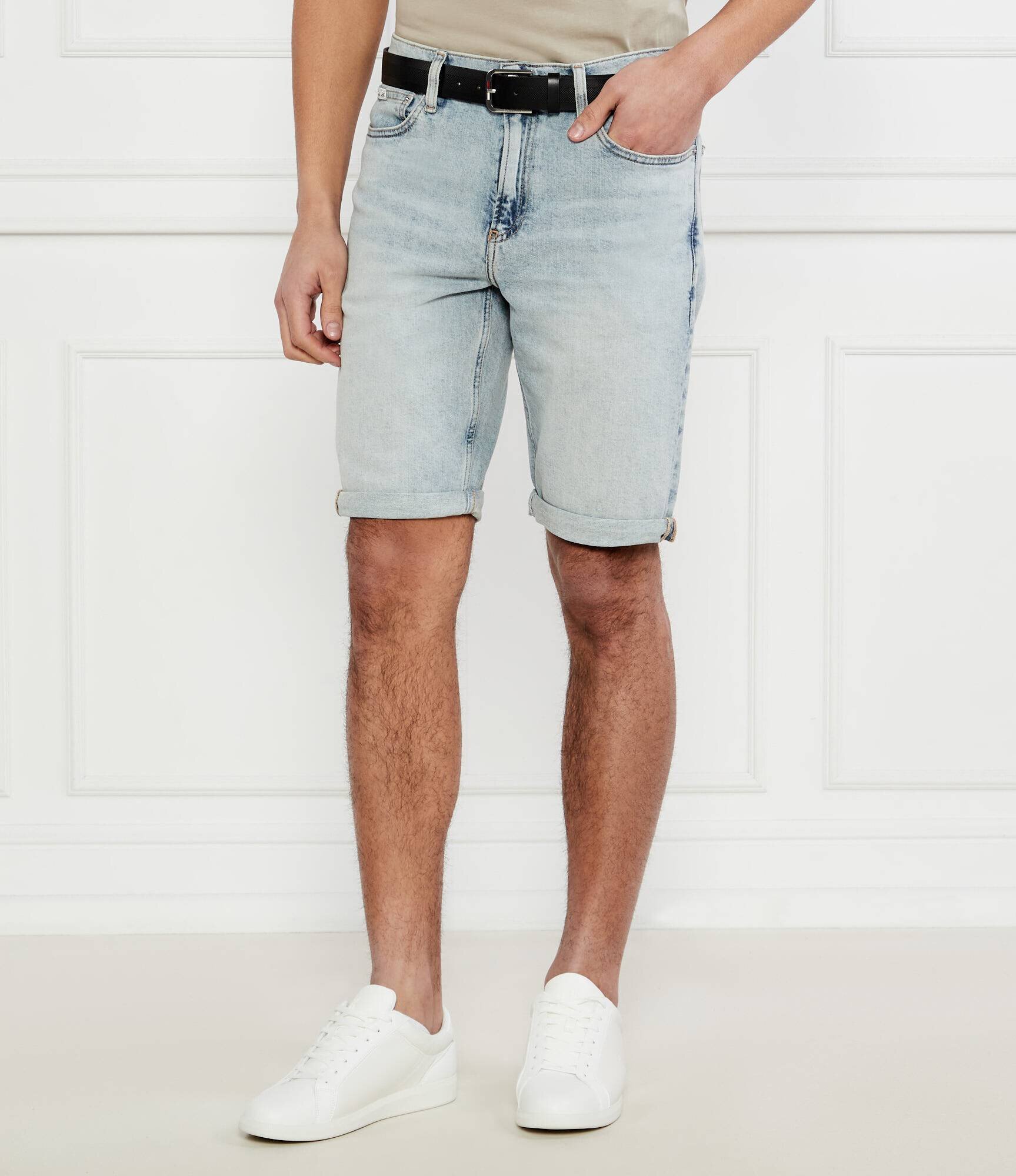 Calvin Klein Jeans De blugi pantaloni scurți | Slim Fit