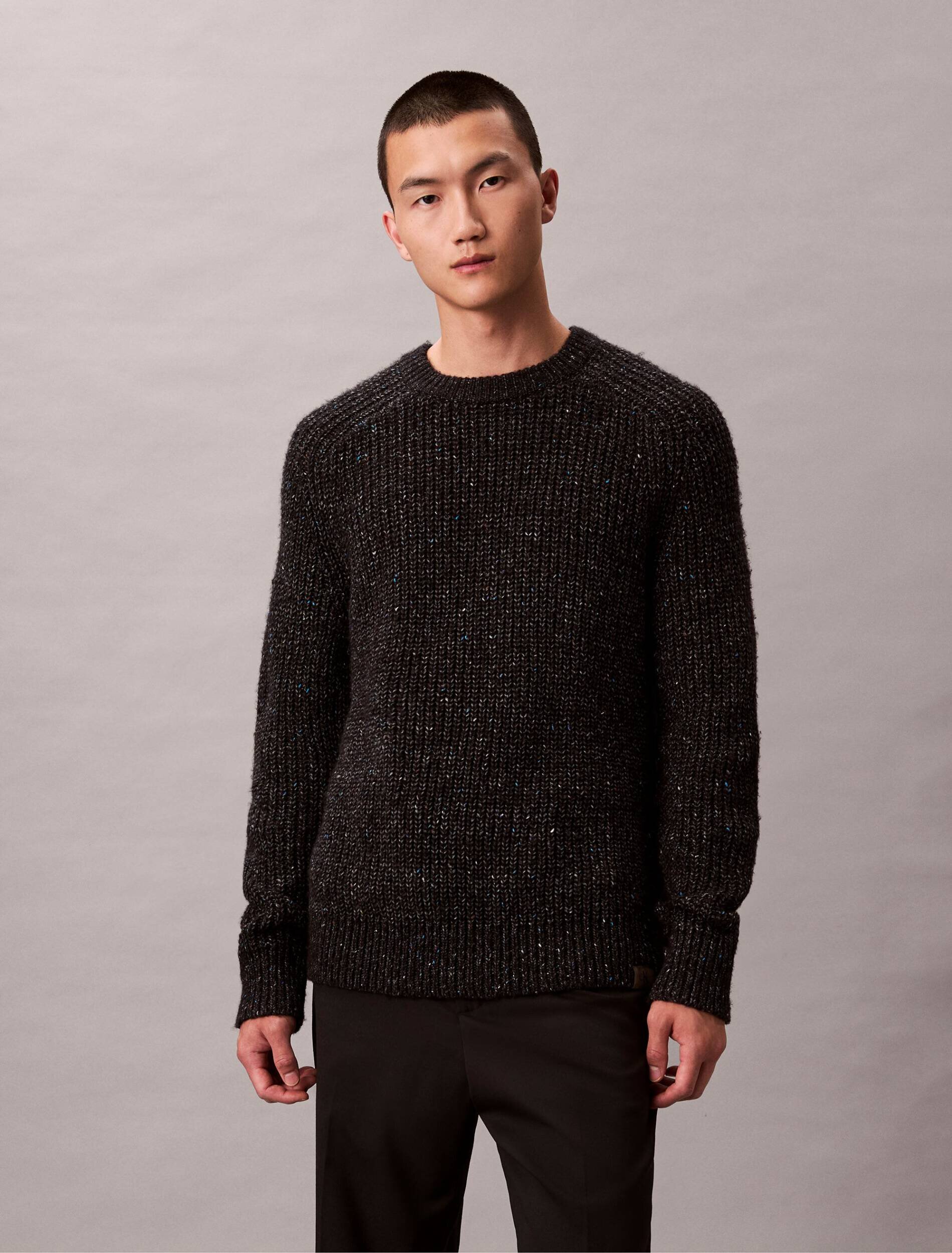 Calvin Klein Jeans De lână pulover RAGLAN | regular fit