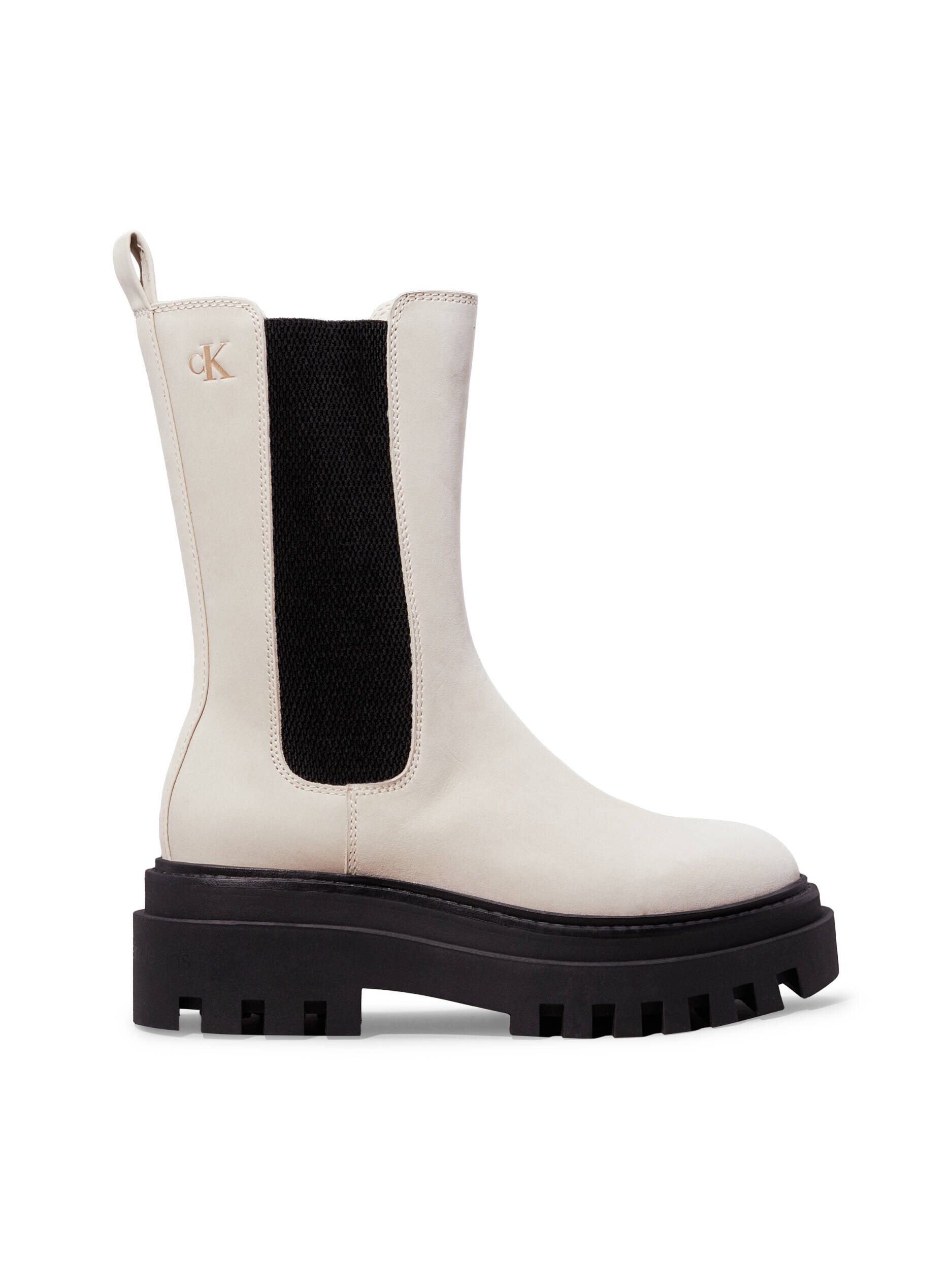 Calvin Klein Jeans De piele botine cu platformă