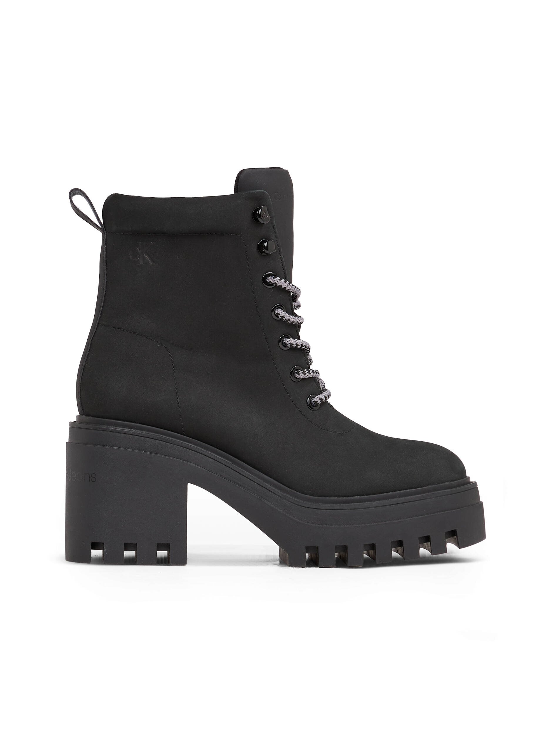 Calvin Klein Jeans De piele botine cu toc