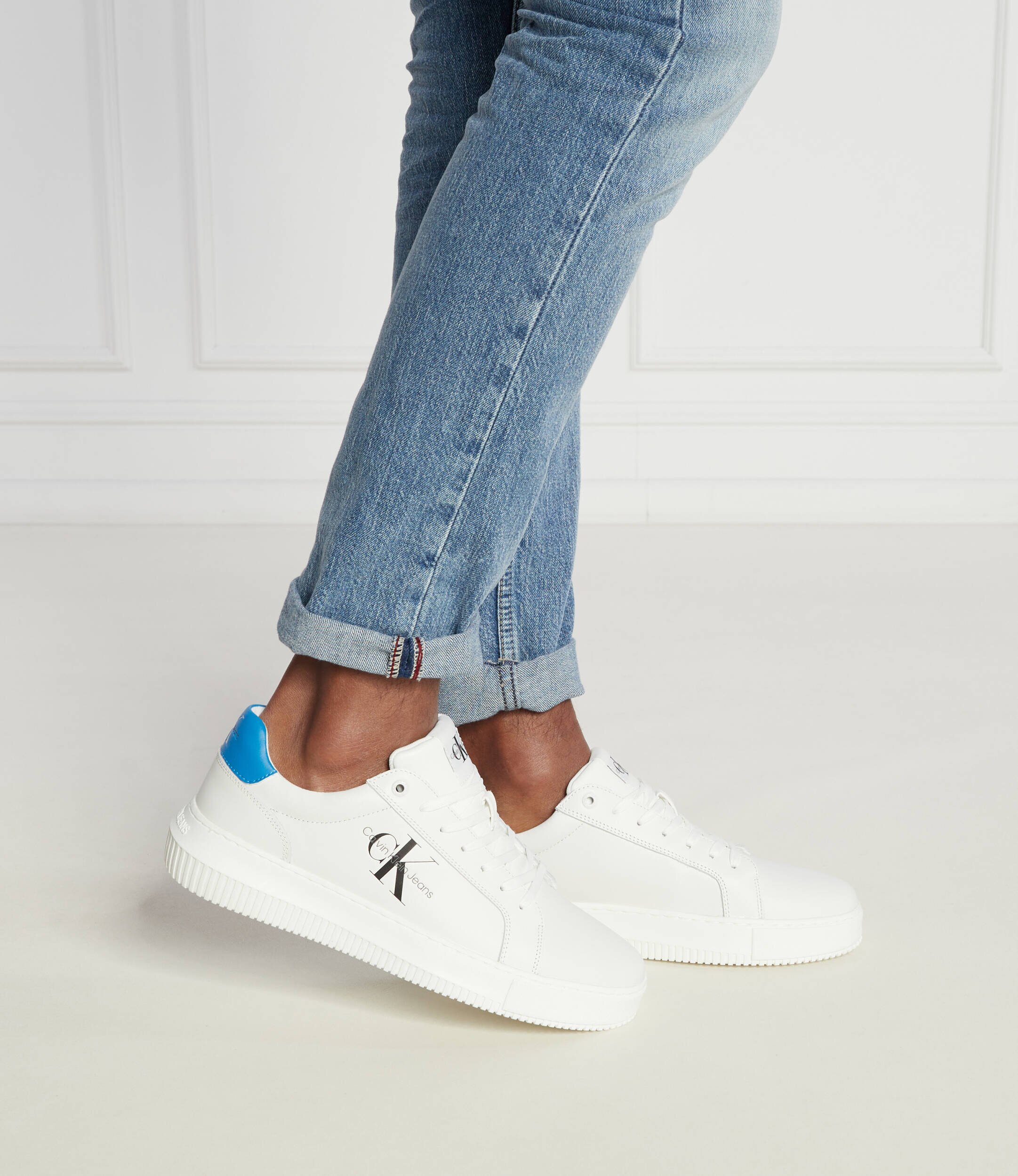 Calvin Klein Jeans De piele sneakers CHUNKY CUPSOLE MONOLOGO