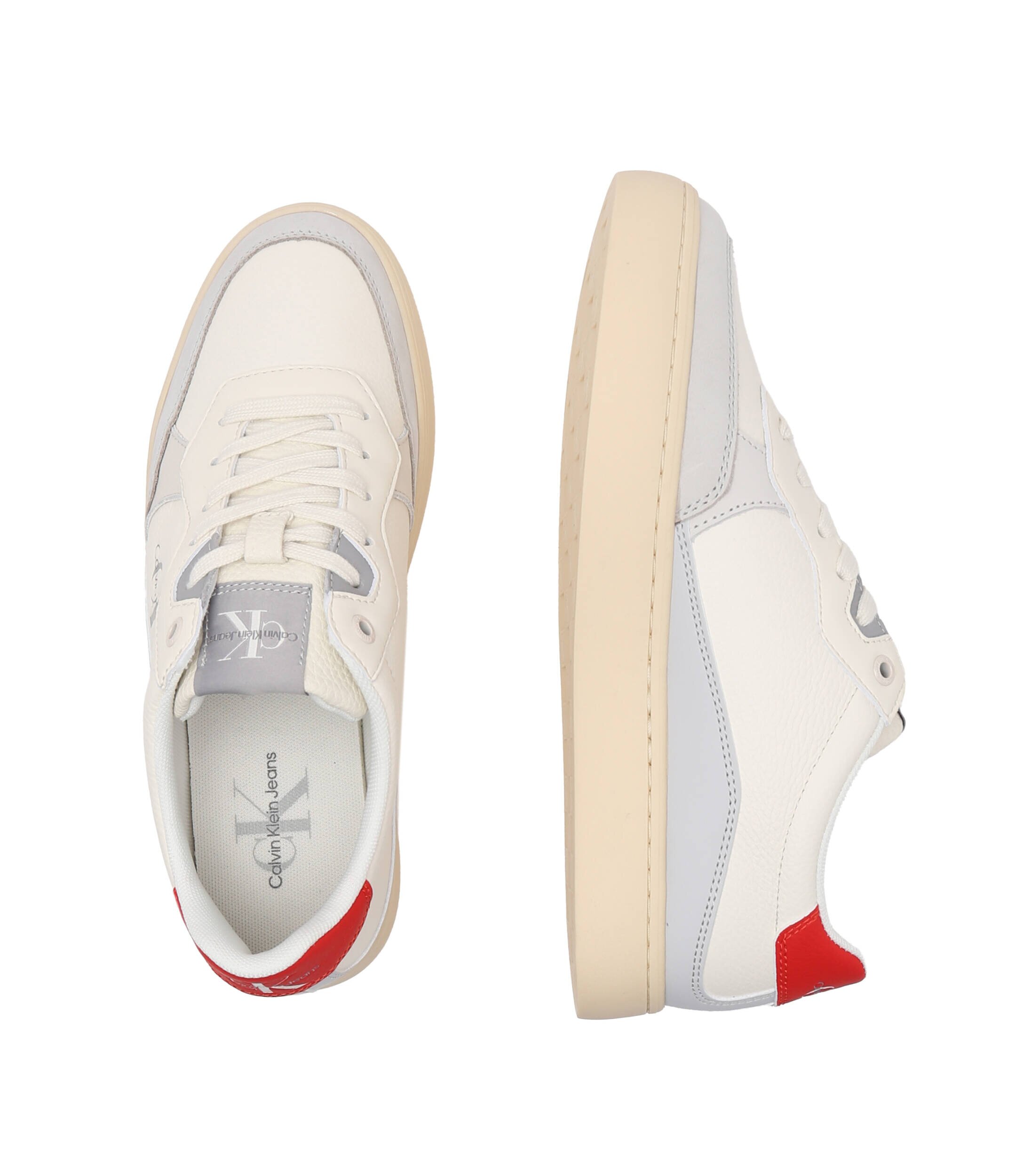 Calvin Klein Jeans De piele sneakers CLASSIC CUPSOLE LOW LTH ML FAD