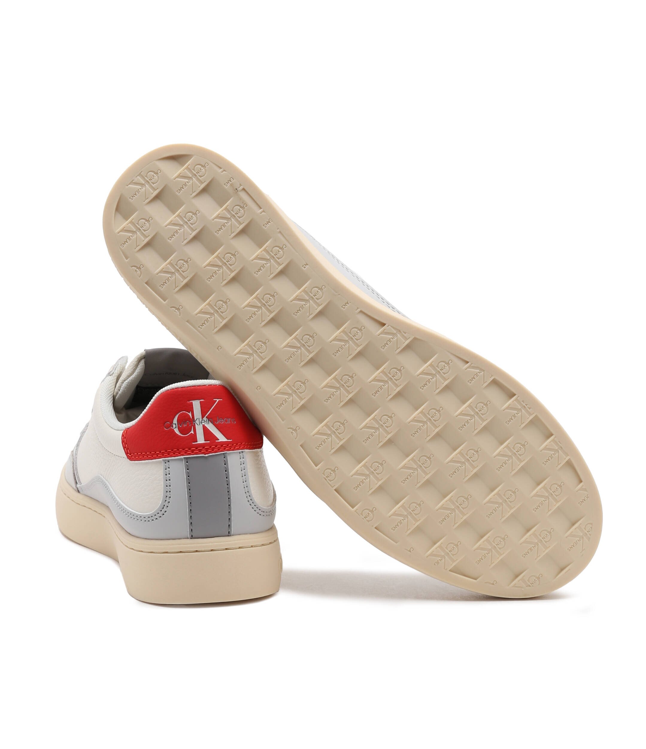 Calvin Klein Jeans De piele sneakers CLASSIC CUPSOLE LOW LTH ML FAD