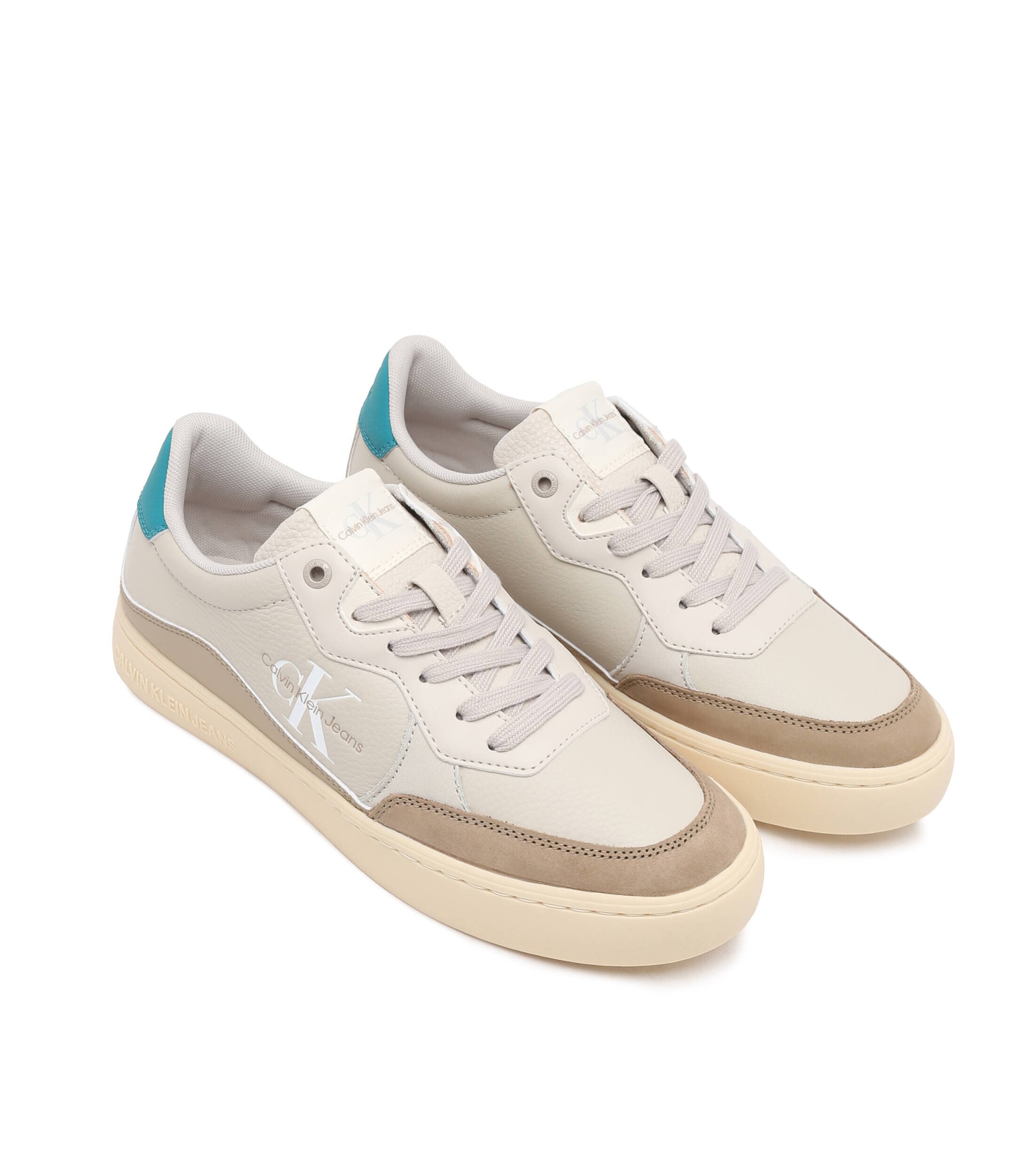Calvin Klein Jeans De piele sneakers CLASSIC CUPSOLE LOW LTH ML FAD
