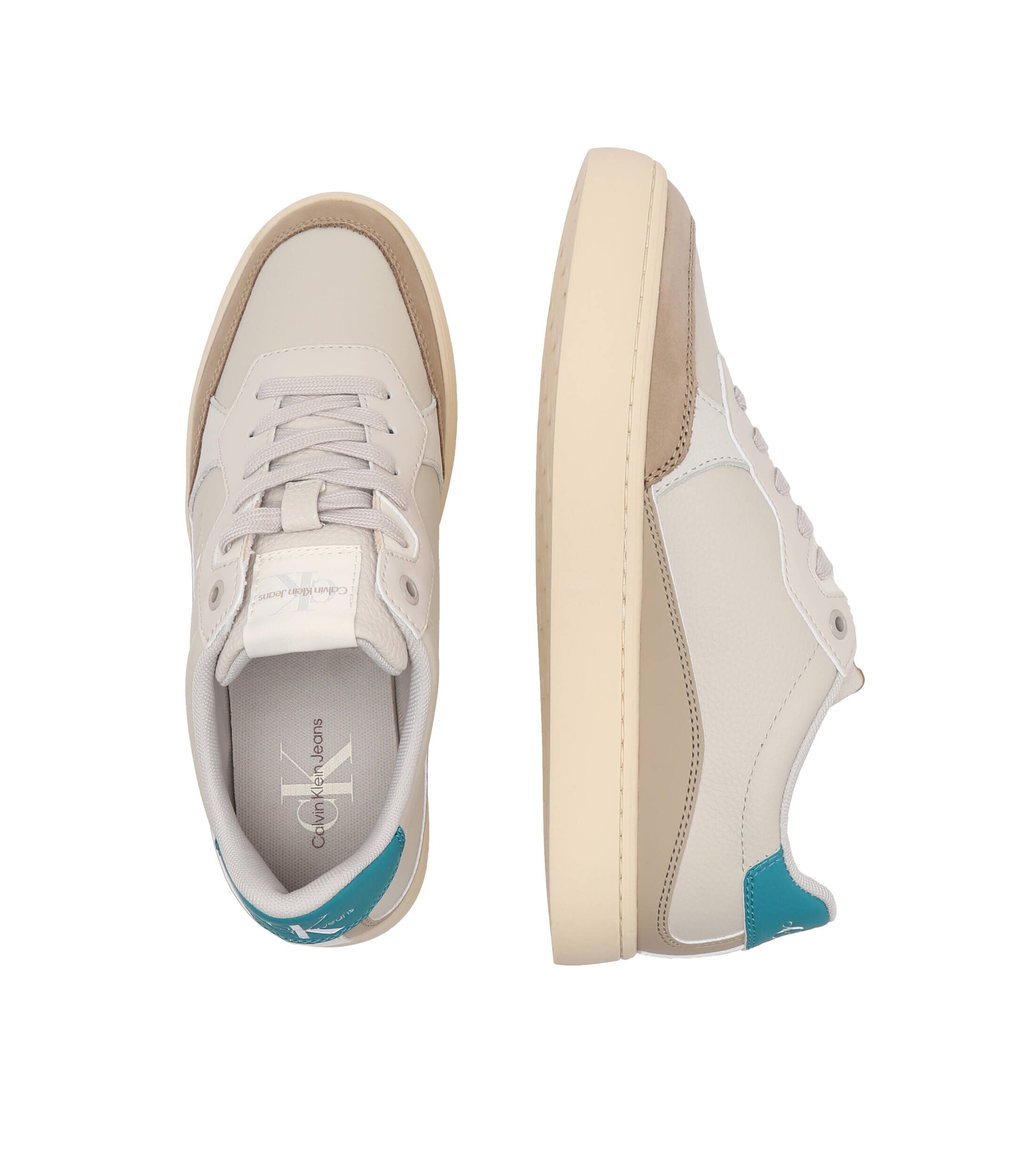 Calvin Klein Jeans De piele sneakers CLASSIC CUPSOLE LOW LTH ML FAD