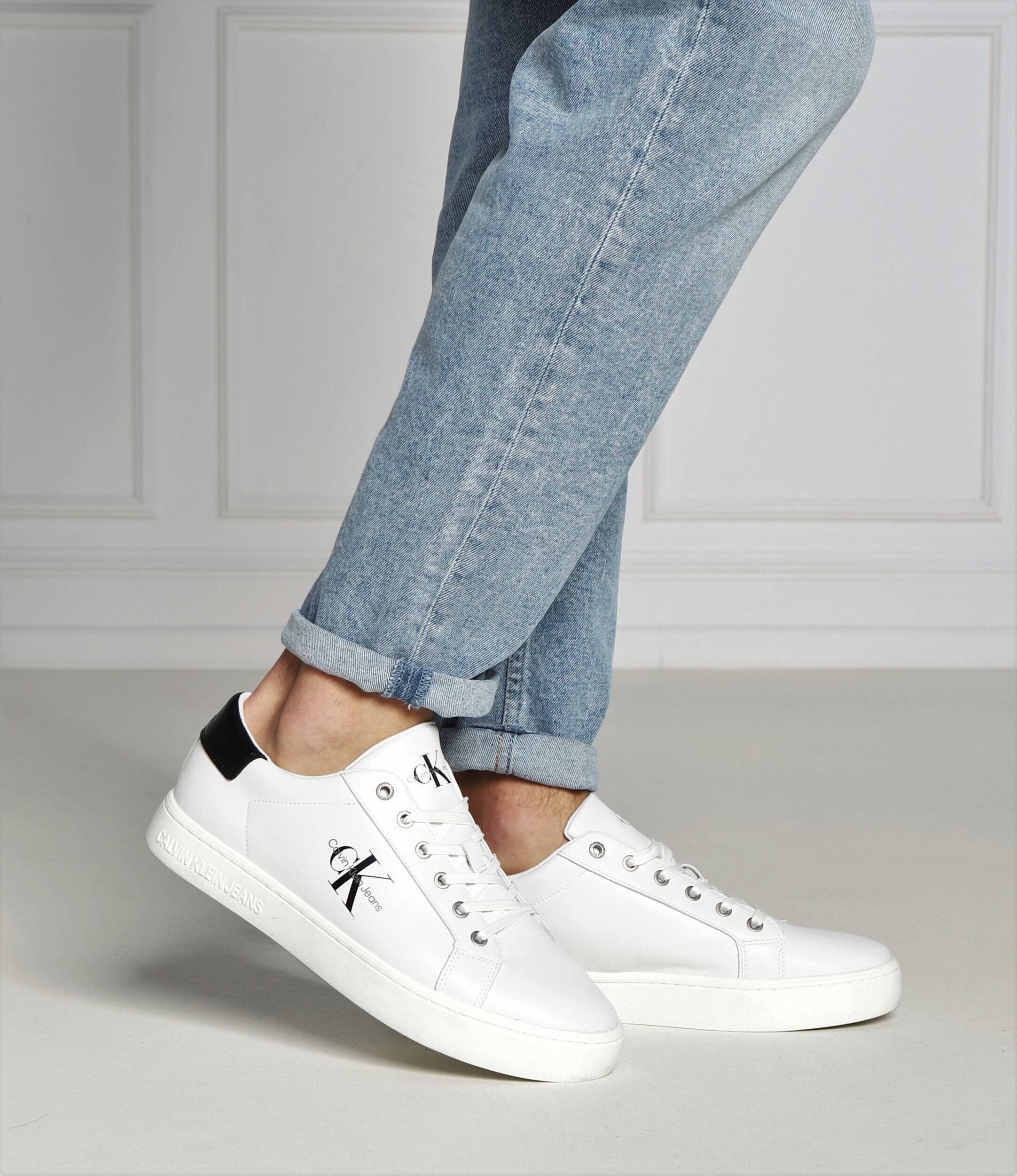Calvin Klein Jeans De piele teniși CLASSIC CUPSOLE