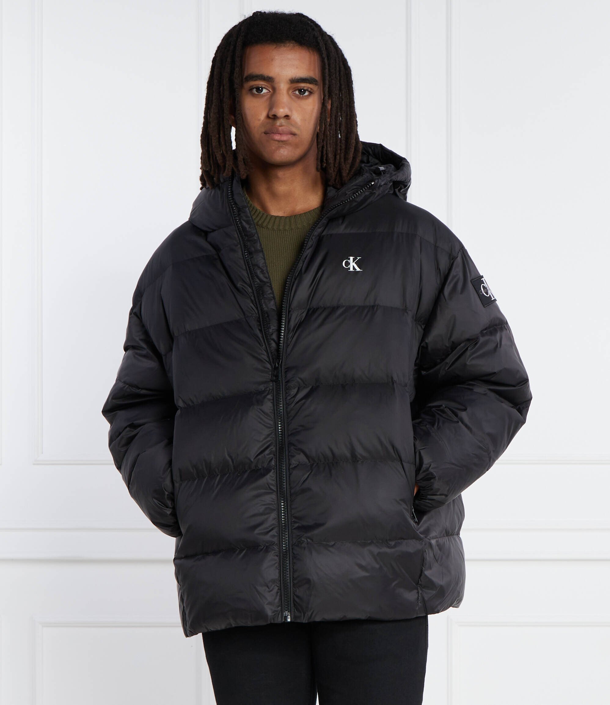 Calvin Klein Jeans De puf geacă | Oversize fit